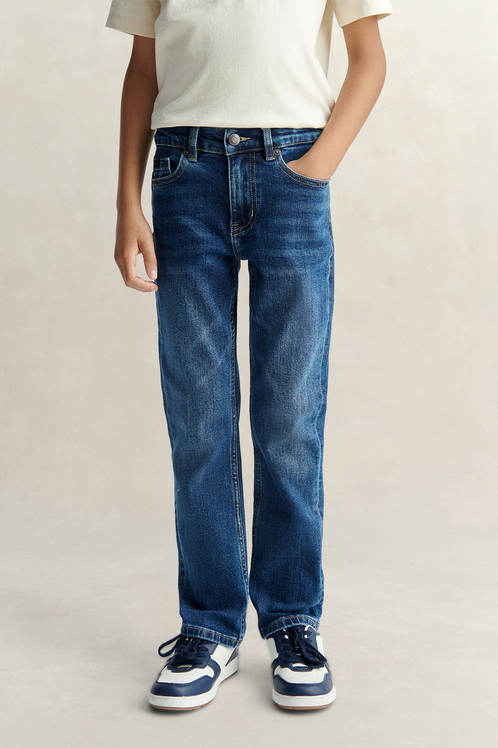 Teen Boys Straight Fit Jeans