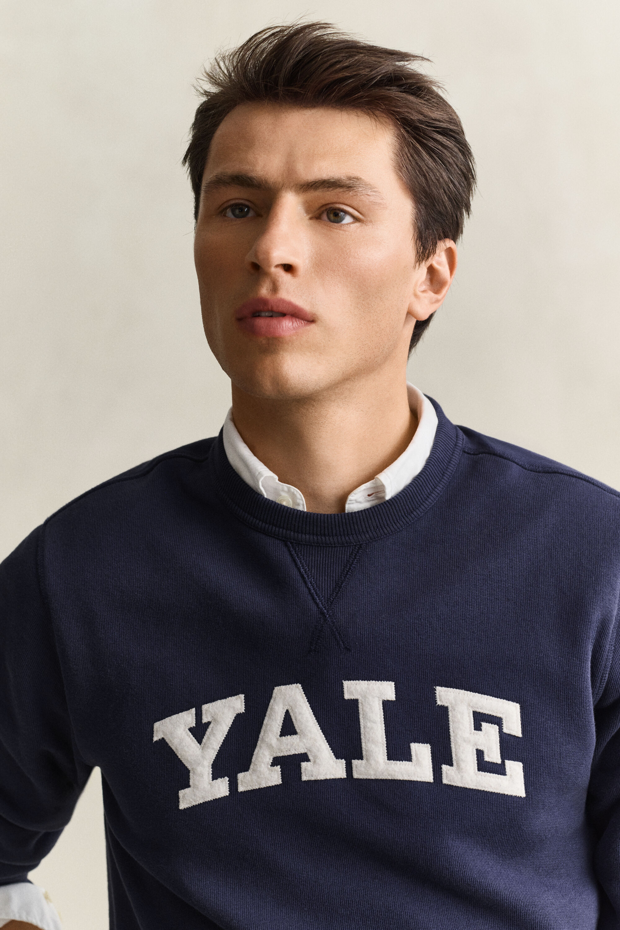 Gant x Yale Rundhals-Sweatshirt