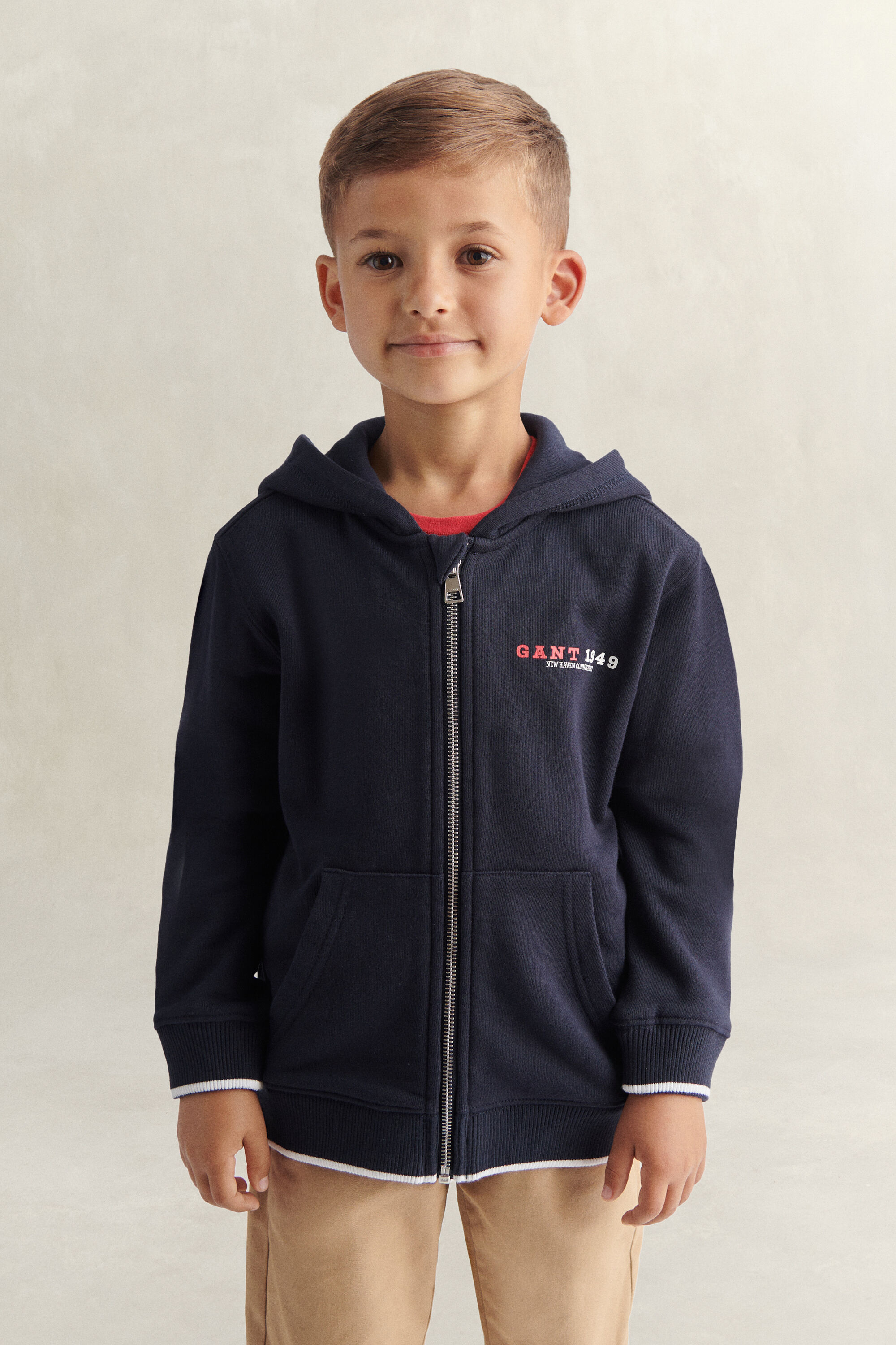 Boys Collegiate Graphic Sweatjacke