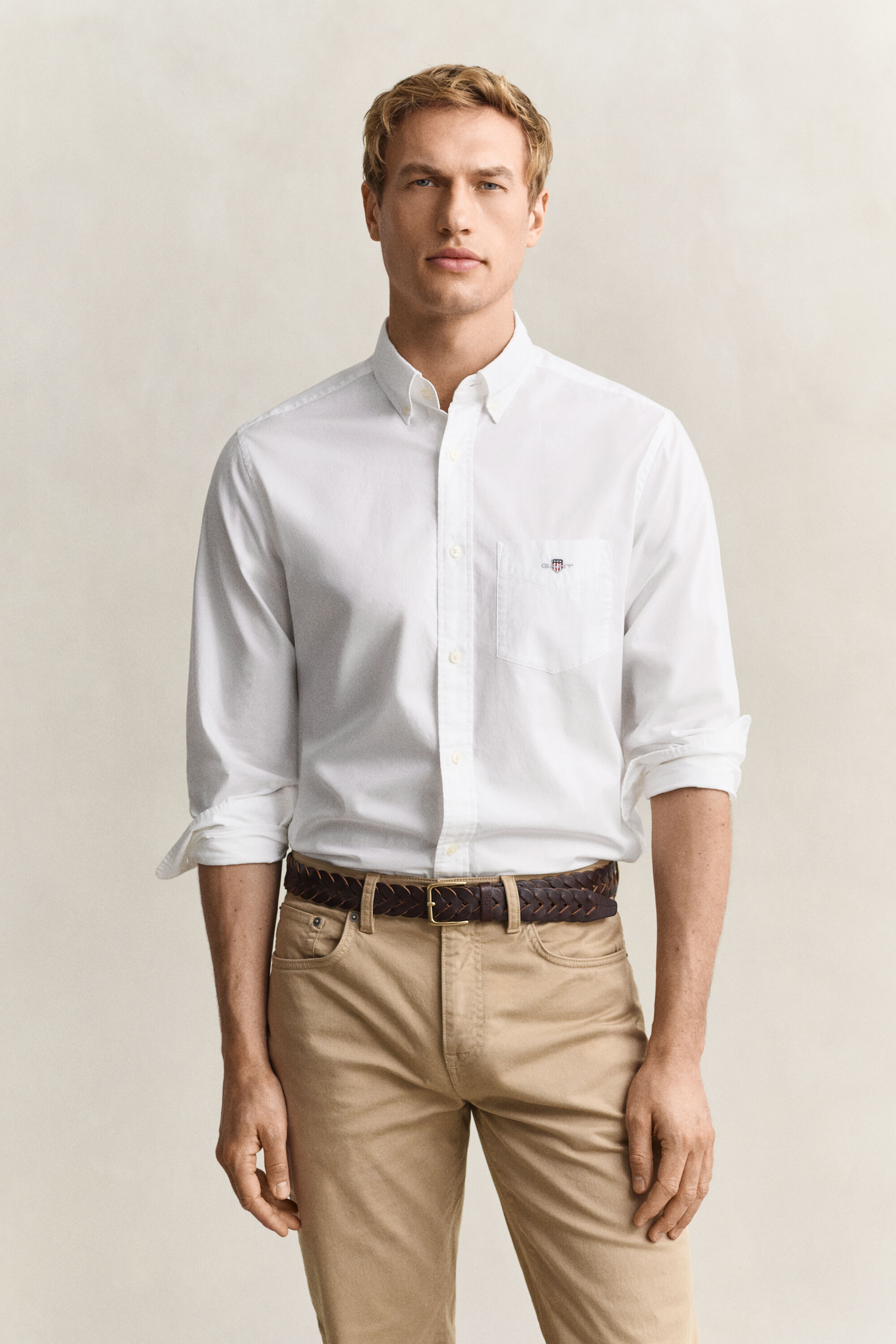 Classic Regular Fit Popeline Hemd