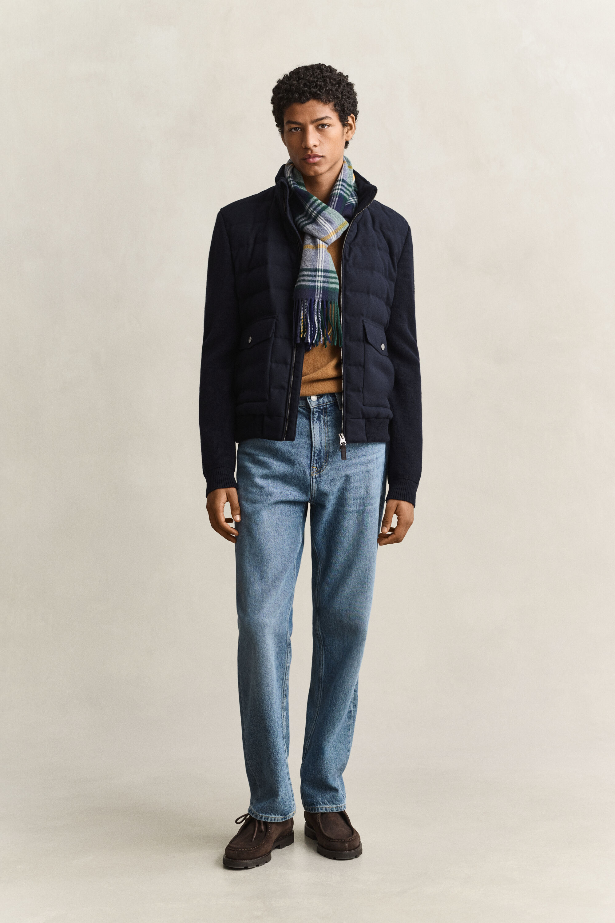 Hybride isolierte Flanelljacke