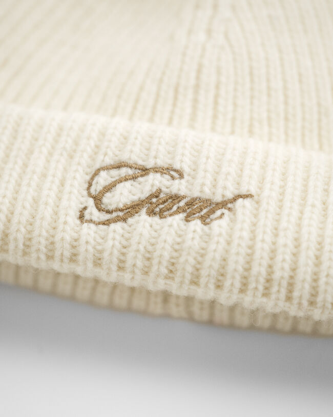 Baby Pom Pom Beanie mit Ohrenklappen