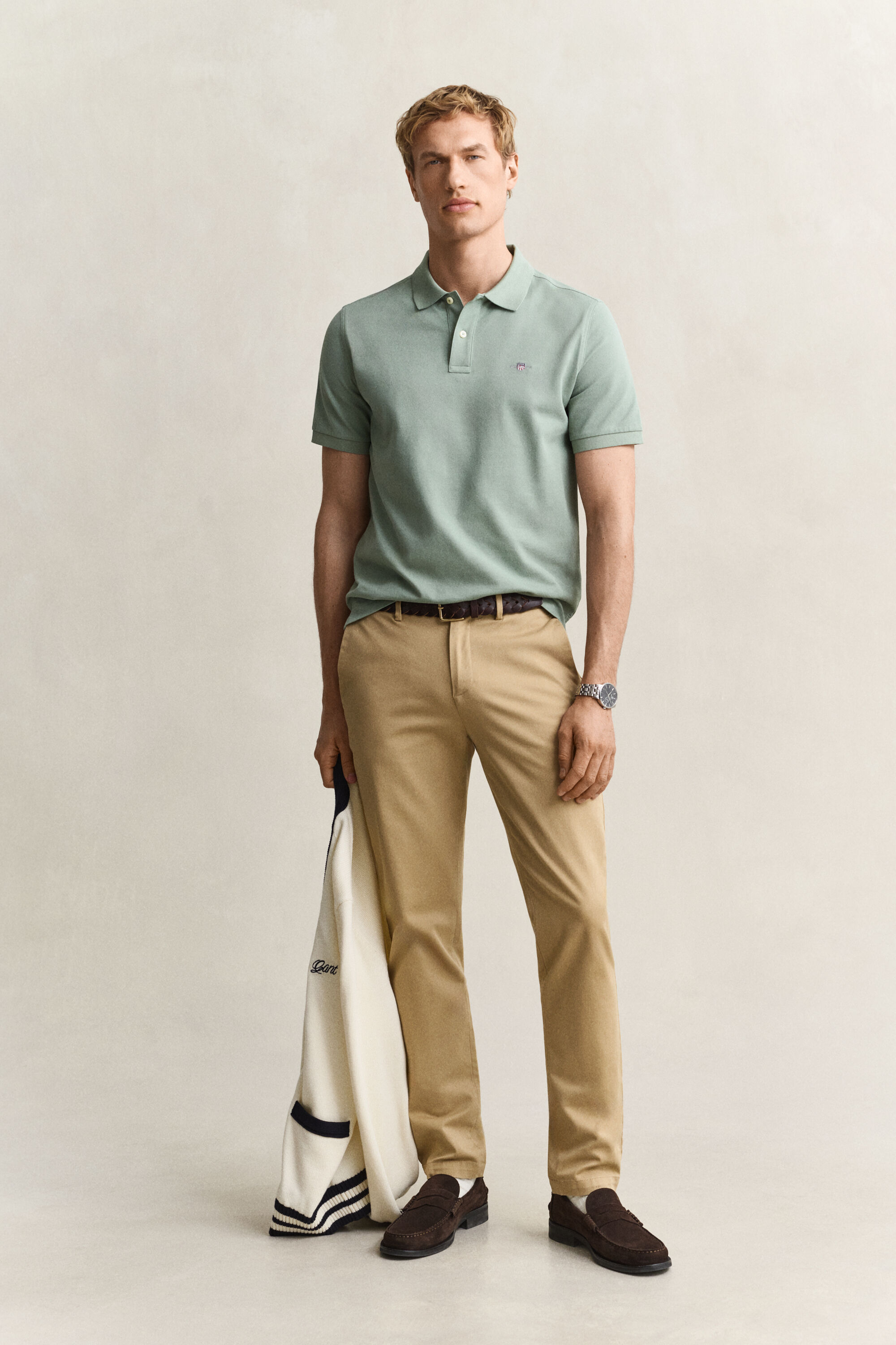Slim Fit Smart Chinohose