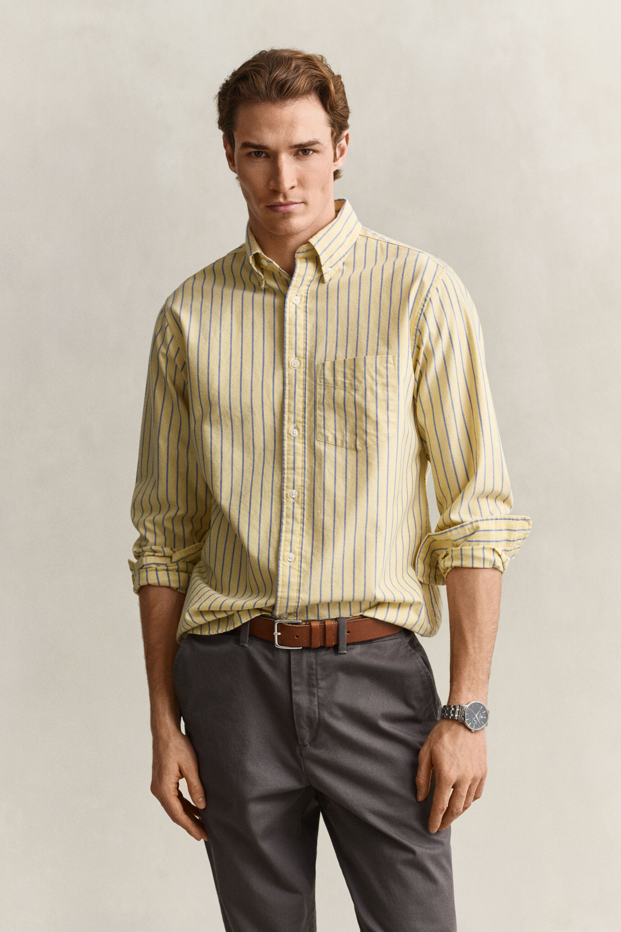 Classic Oxford-Hemd mit Streifen