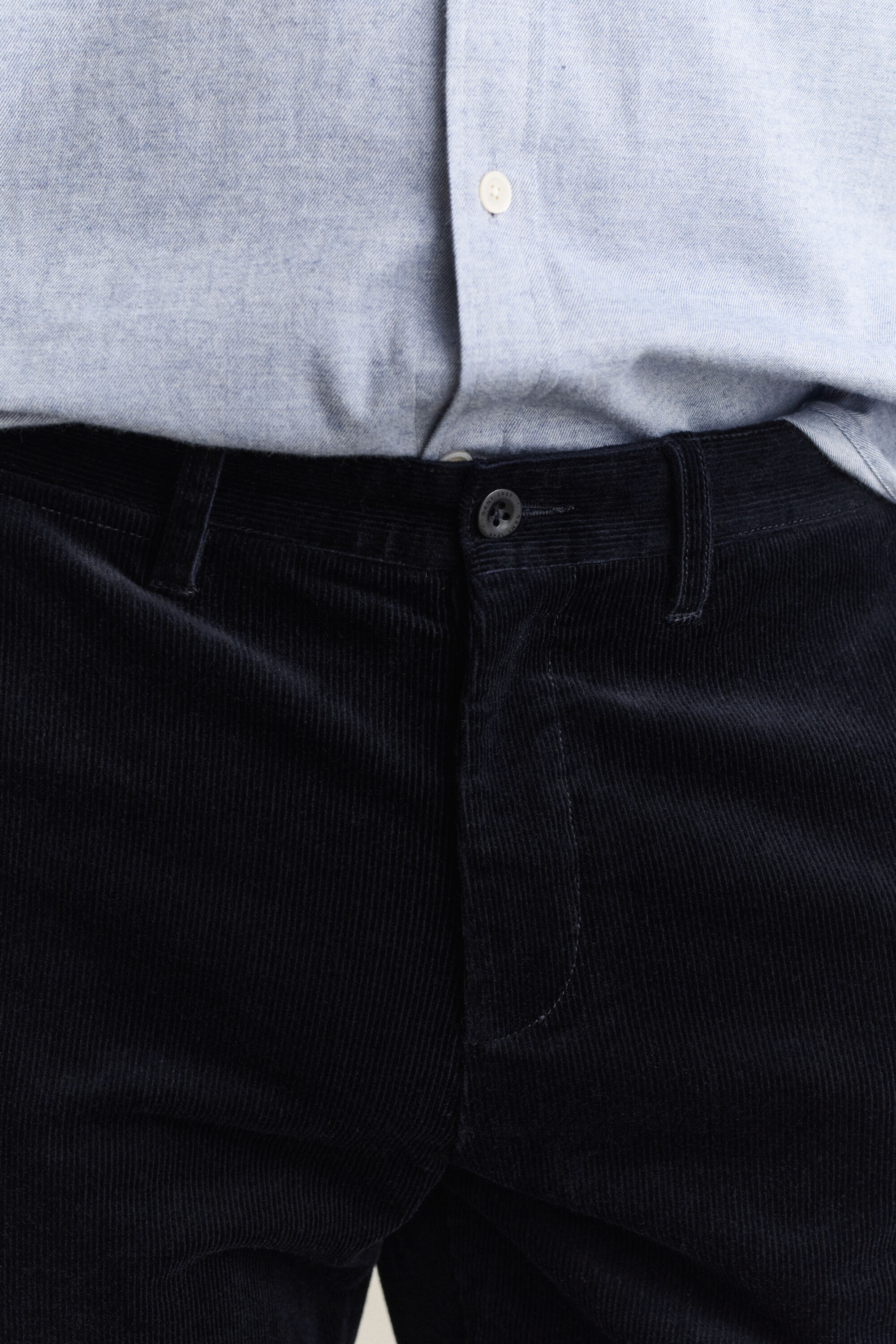 Slim Fit Cord Chinohose