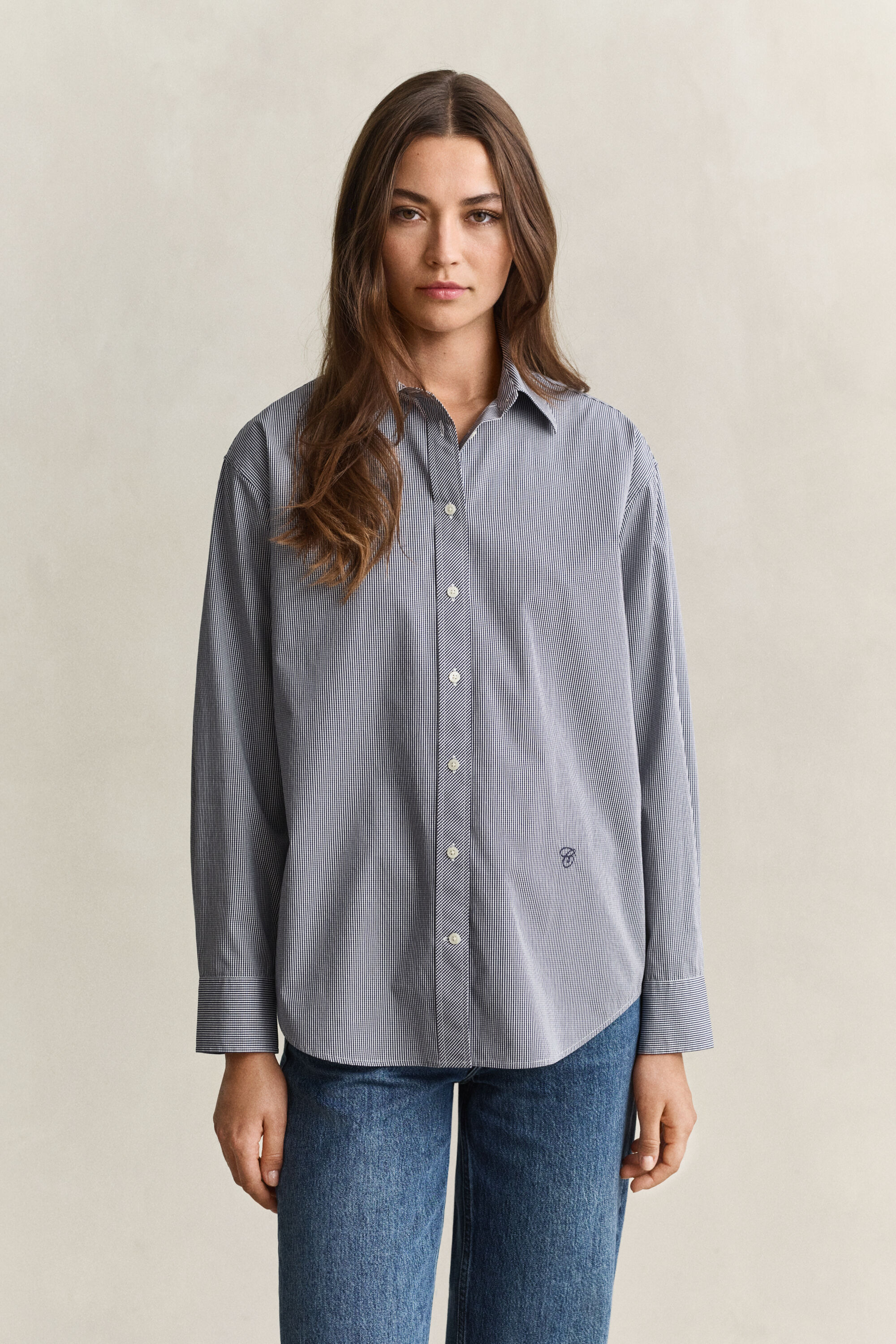 Karierte Bluse