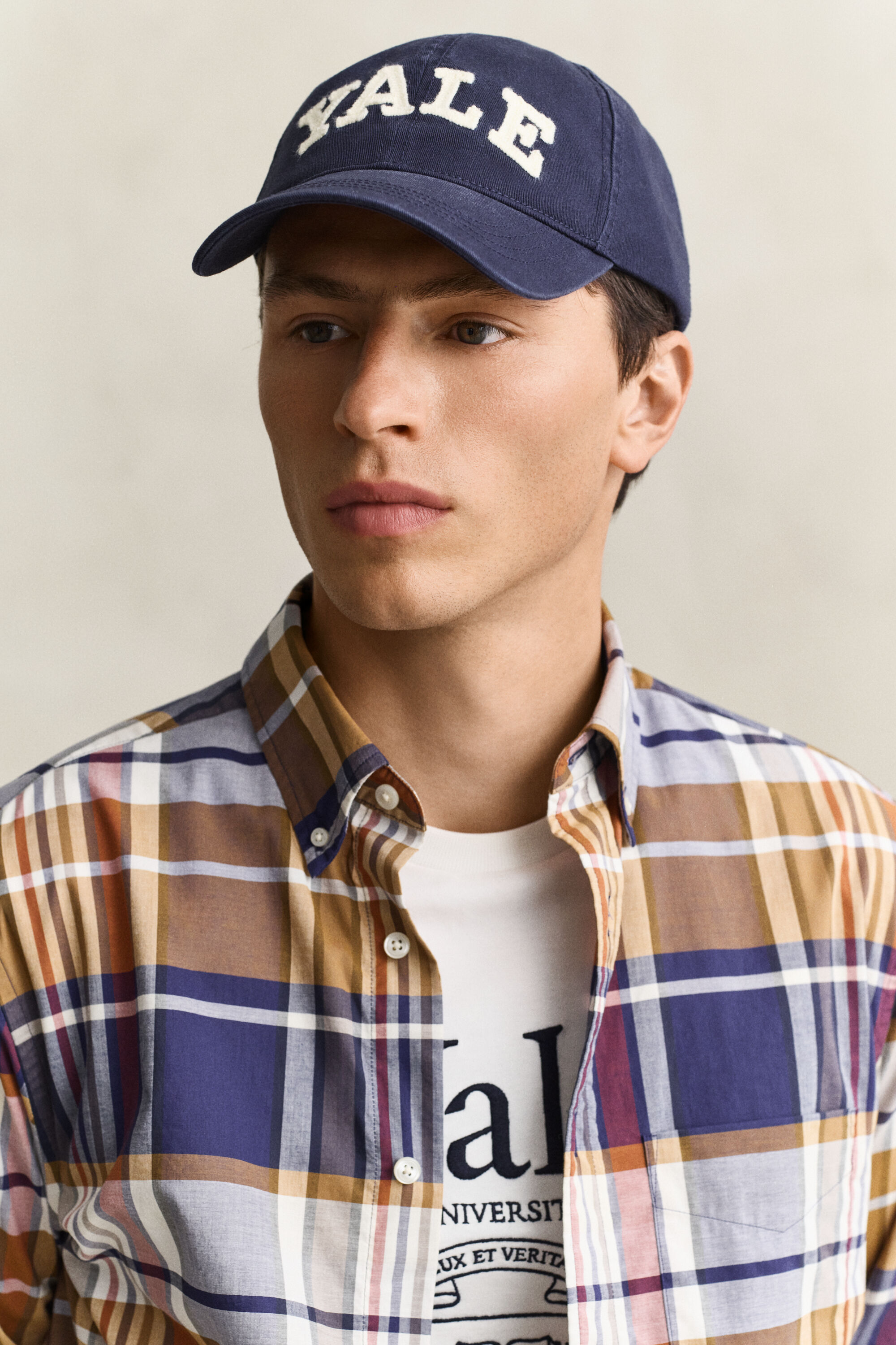 Gant x Yale Karohemd aus Popeline