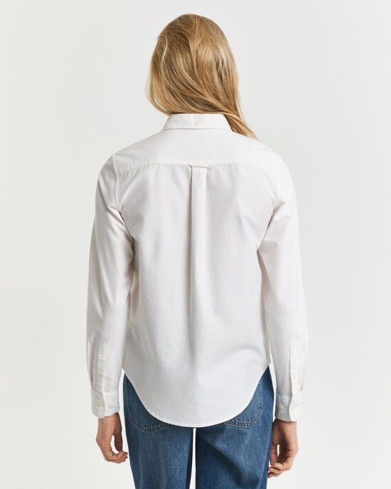 Regular Fit Classic Oxford-Bluse