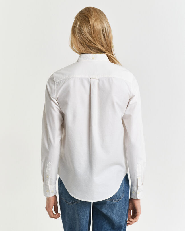 Regular Fit Classic Oxford-Bluse