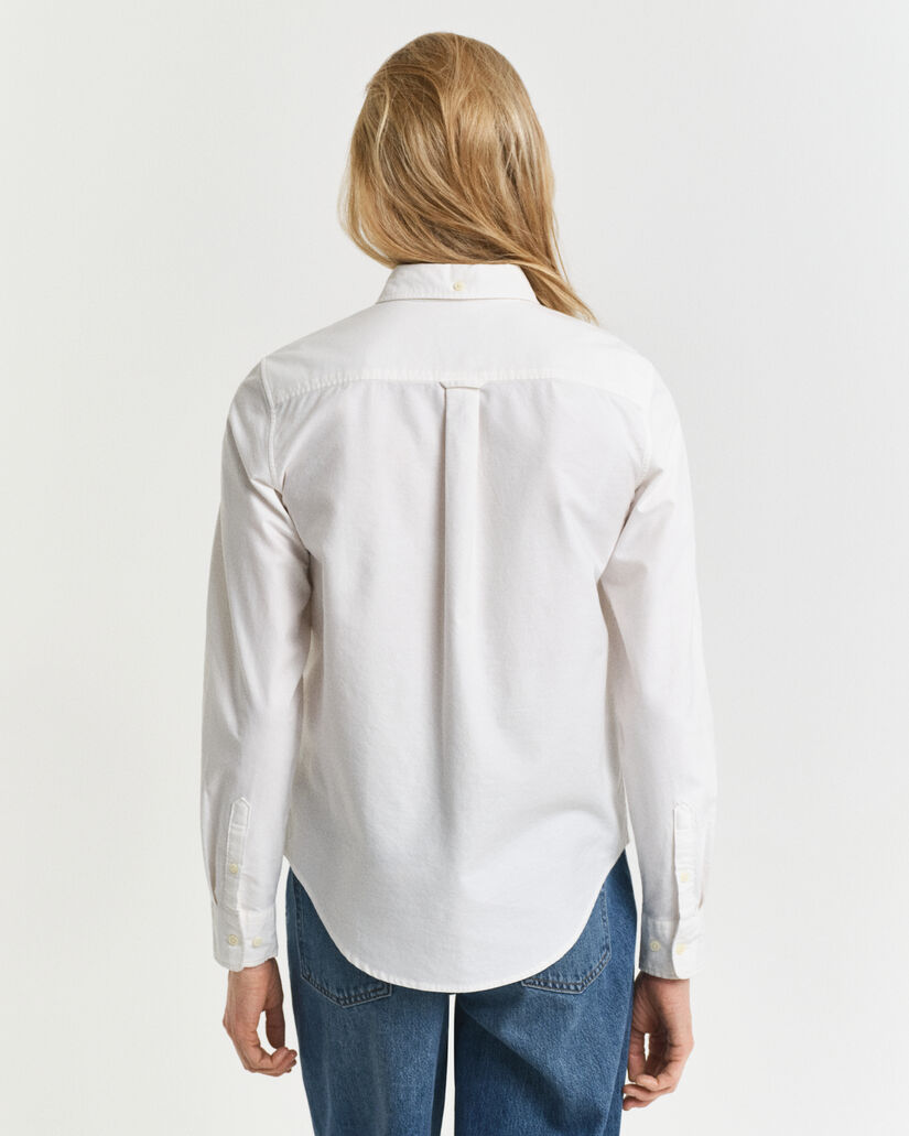 Regular Fit Classic Oxford-Bluse