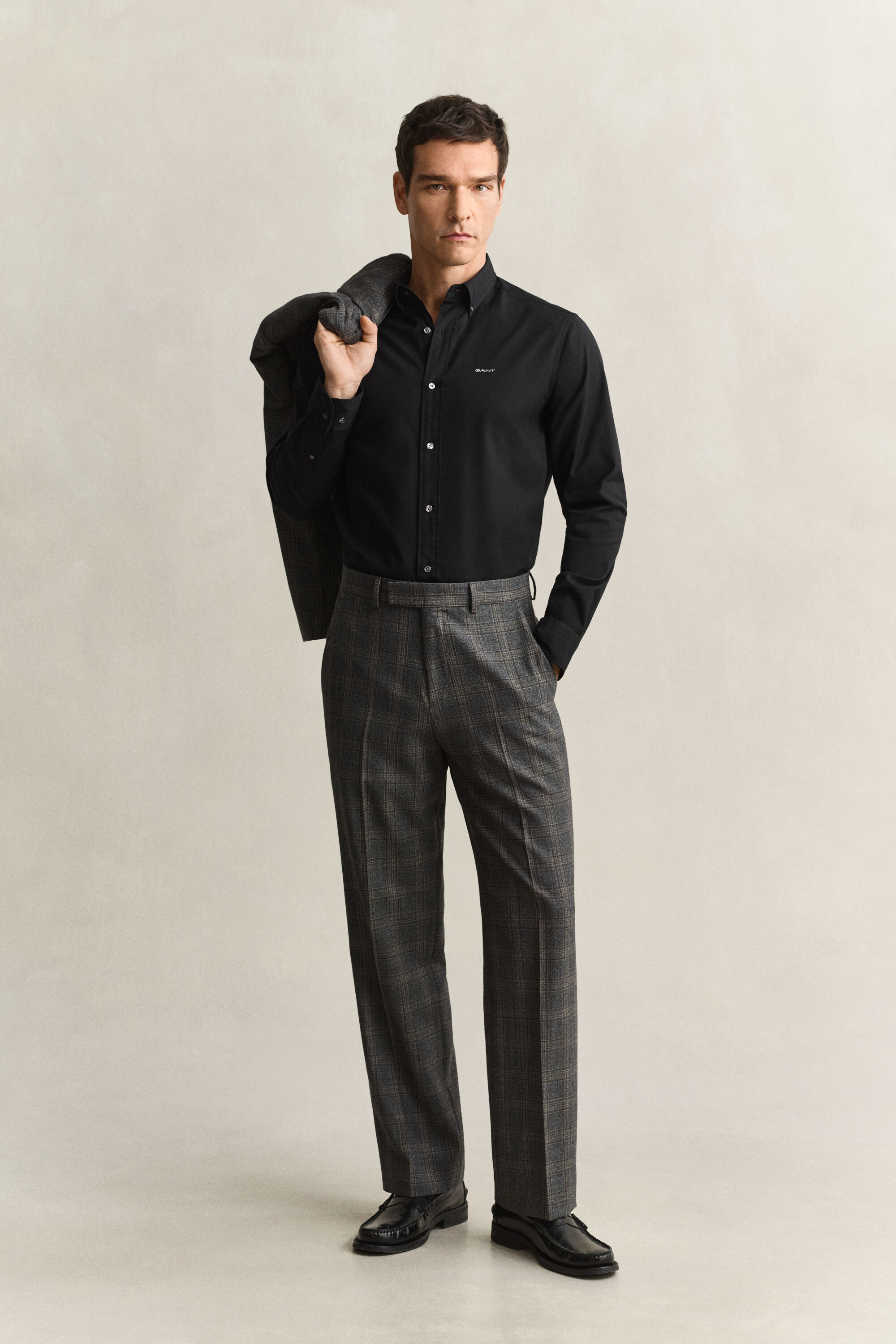 Regular Fit Pinpoint Oxford-Hemd