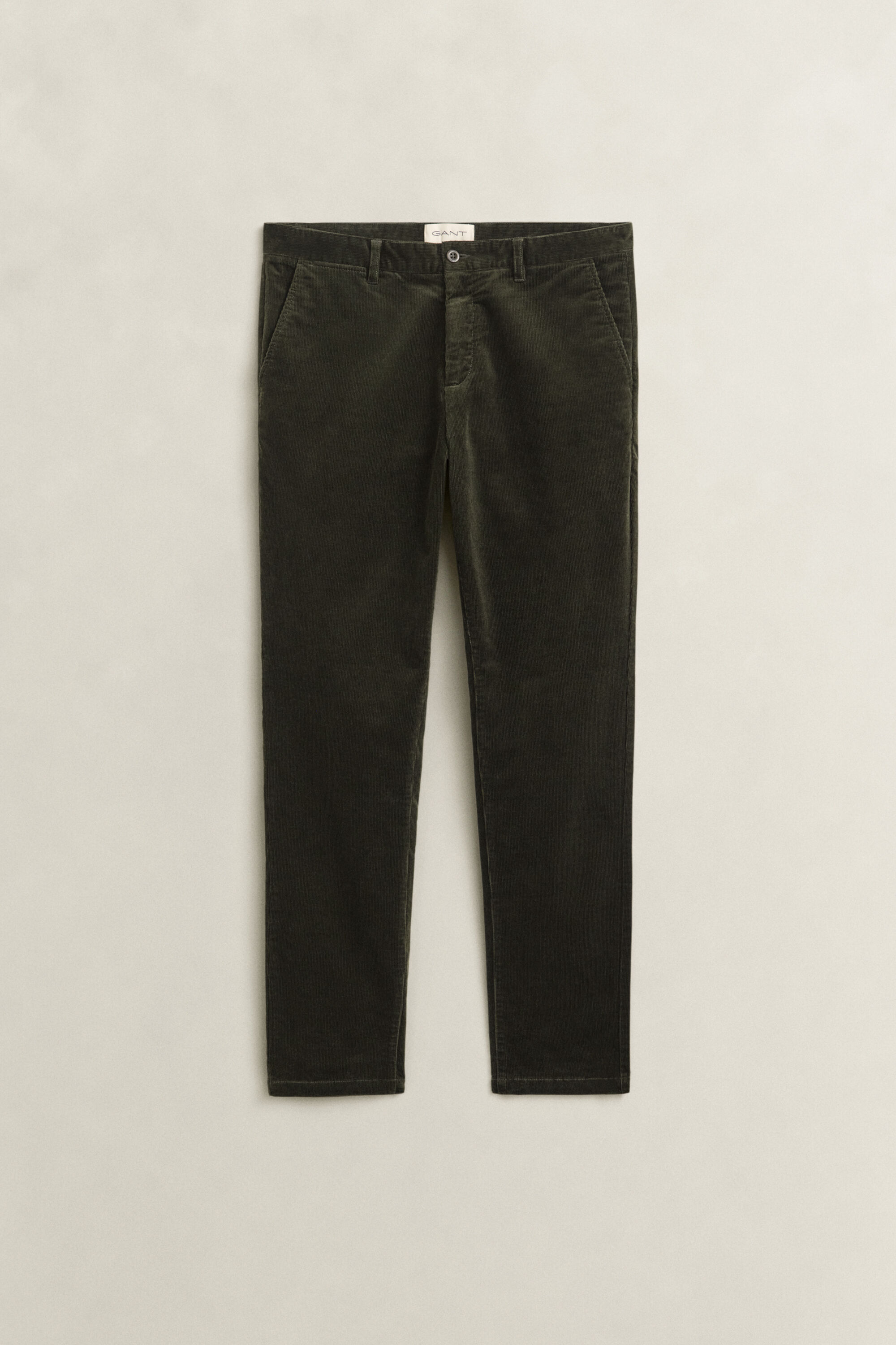 Slim Fit Cord Chinohose