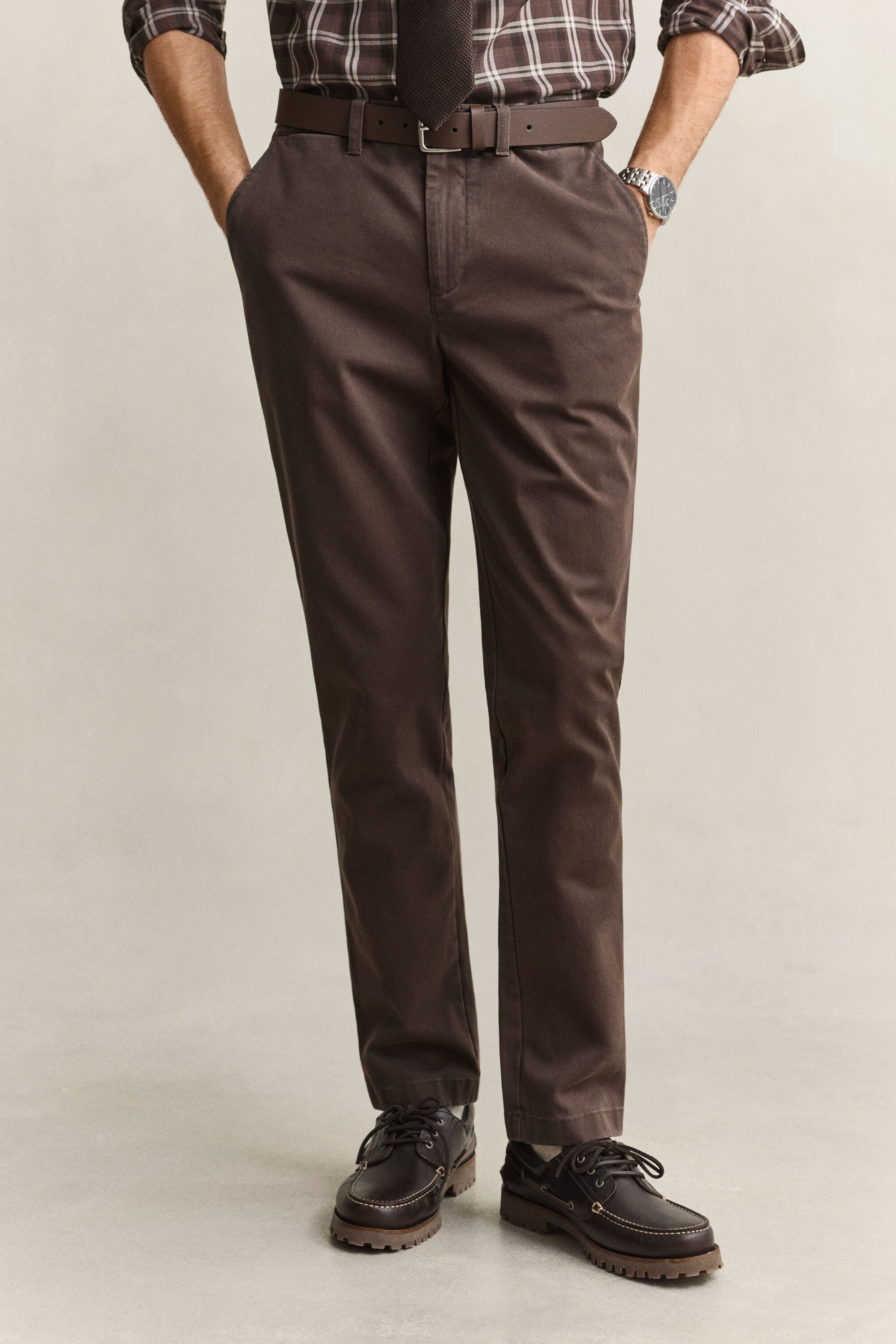 Slim Fit Comfort Chinohose