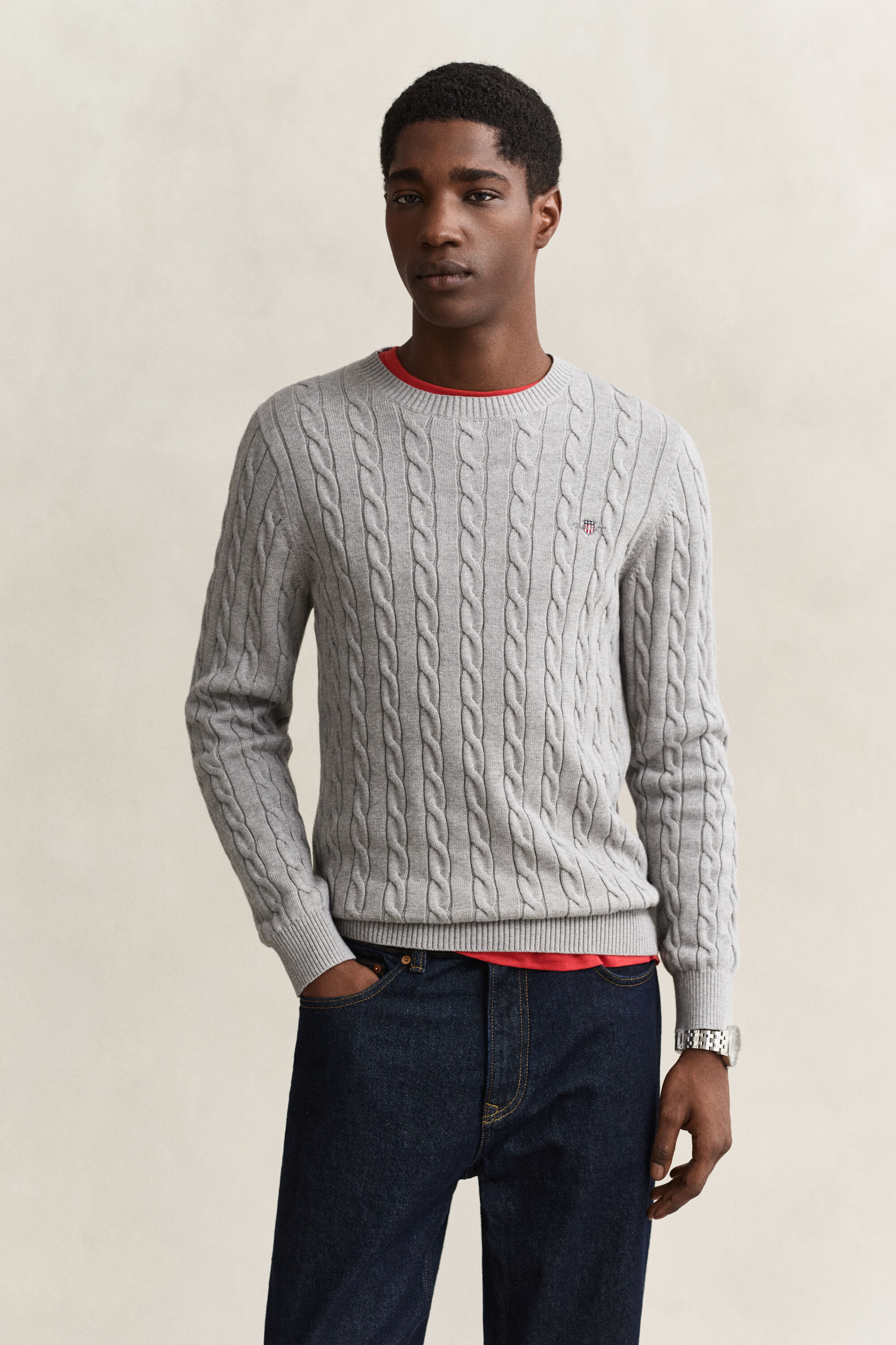 Classic Zopfstrickpullover