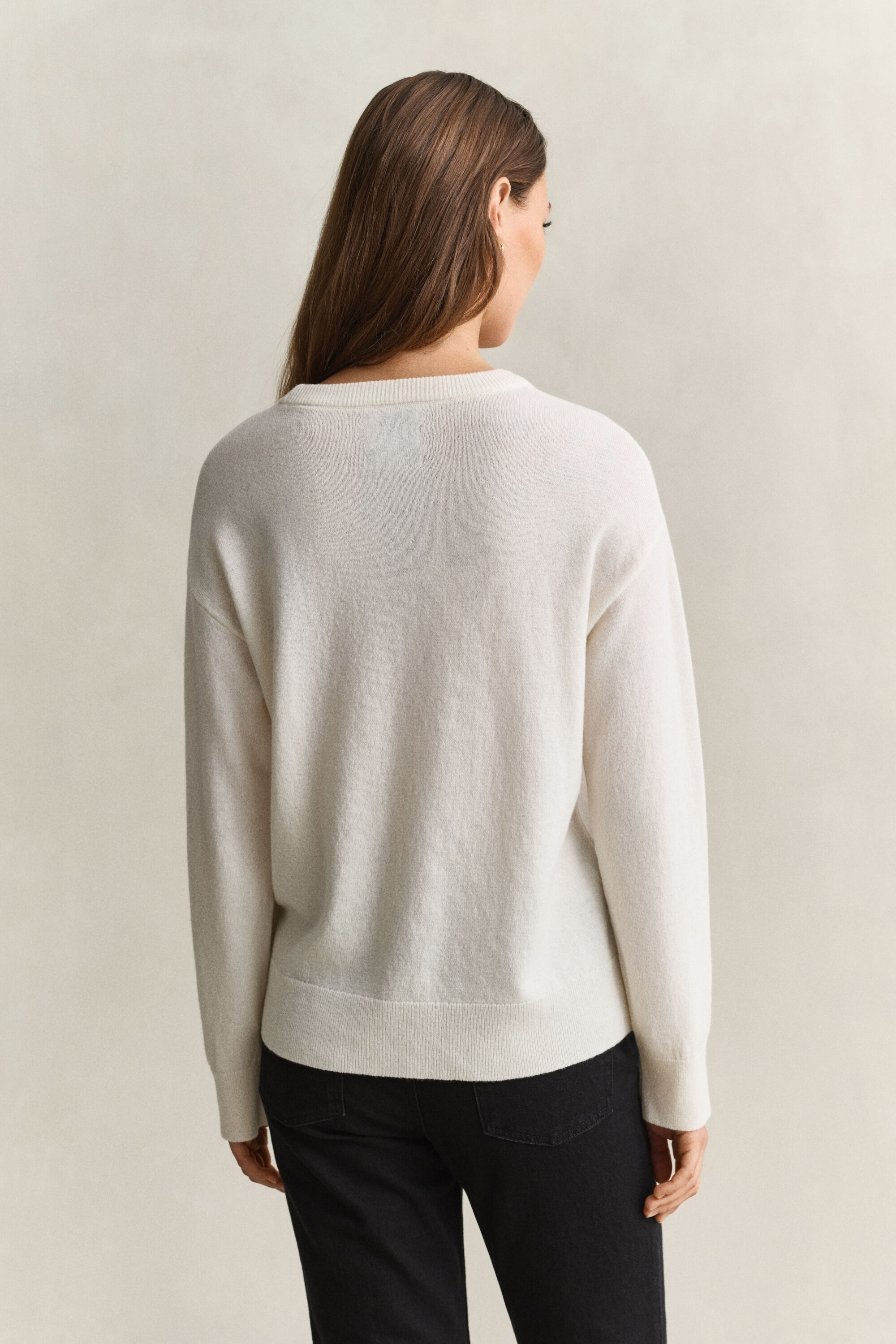 Superfine Lambswool Rundhalspullover