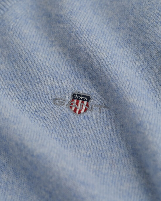 Superfine Lambswool V-Neck Pullover