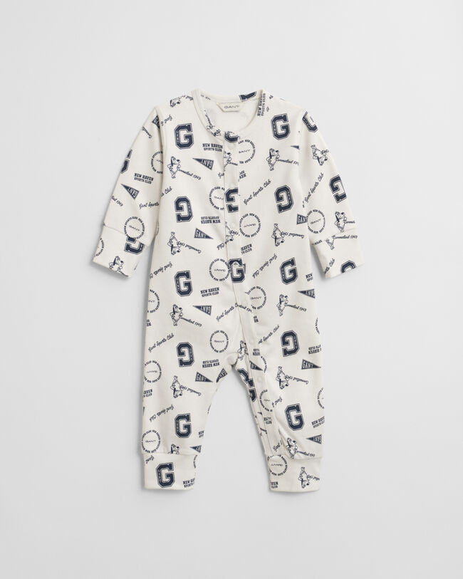 Baby Schlafanzug mit Print