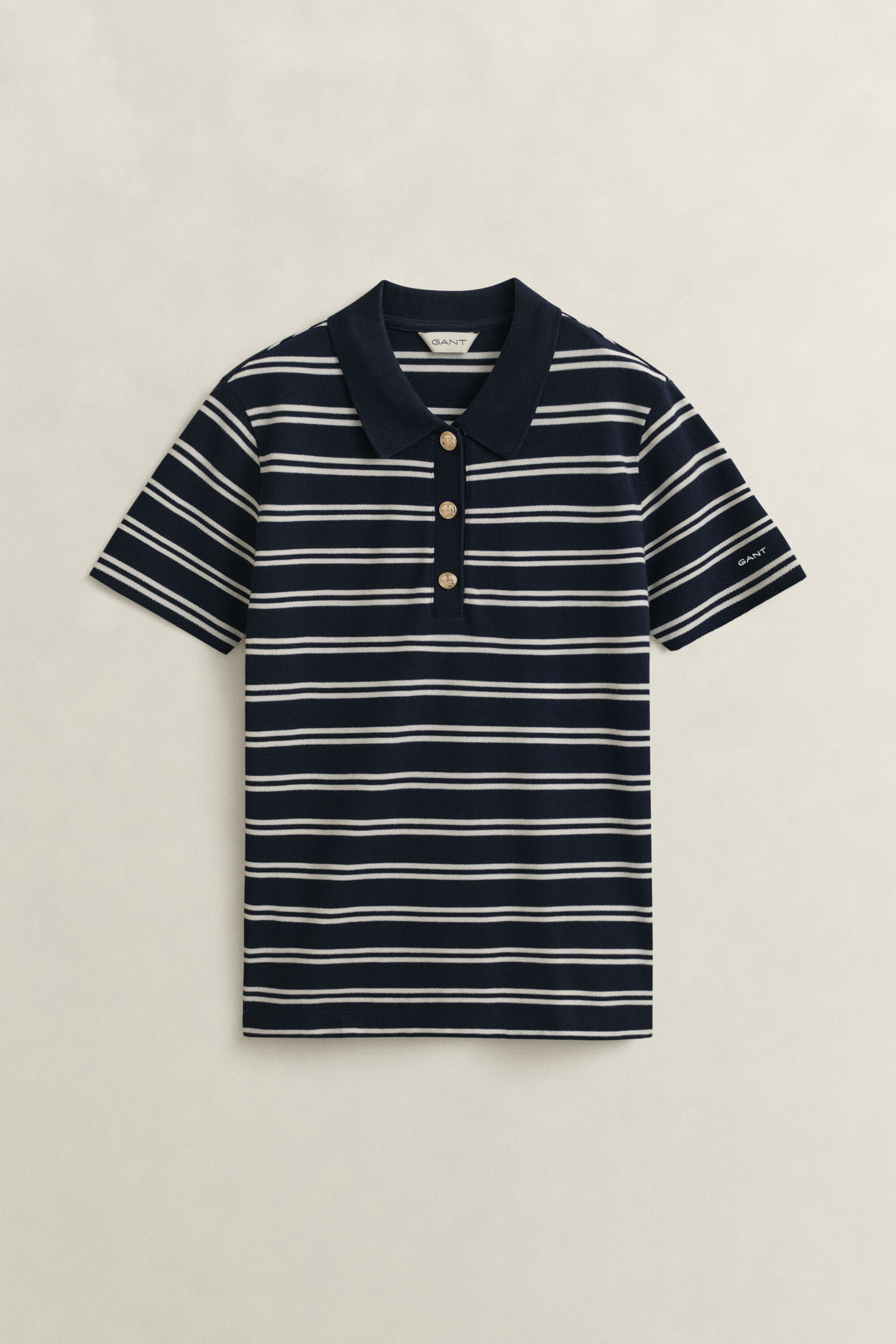 Gestreiftes Piqué-Poloshirt
