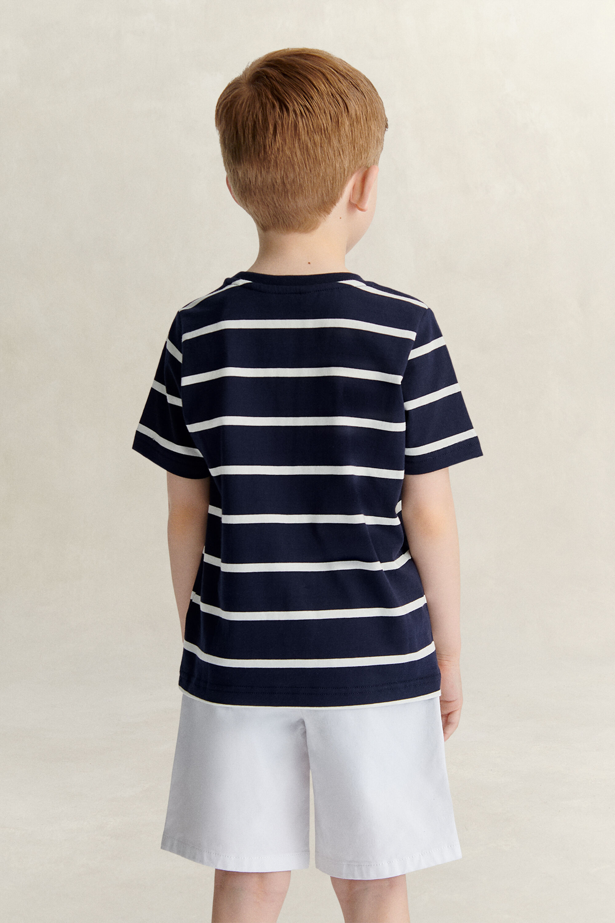 Boys T-Shirt mit Streifen und Grafik