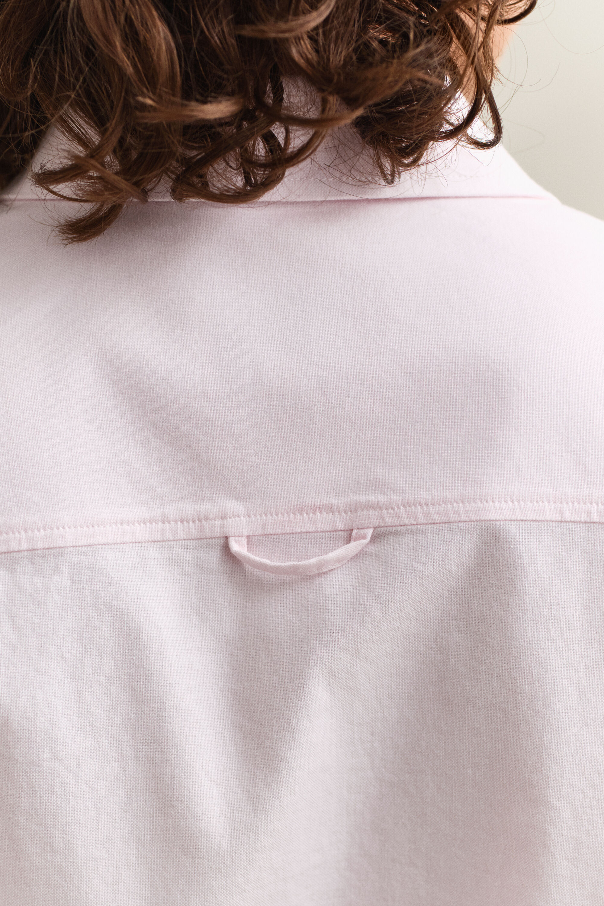 Stretch Oxford-Bluse