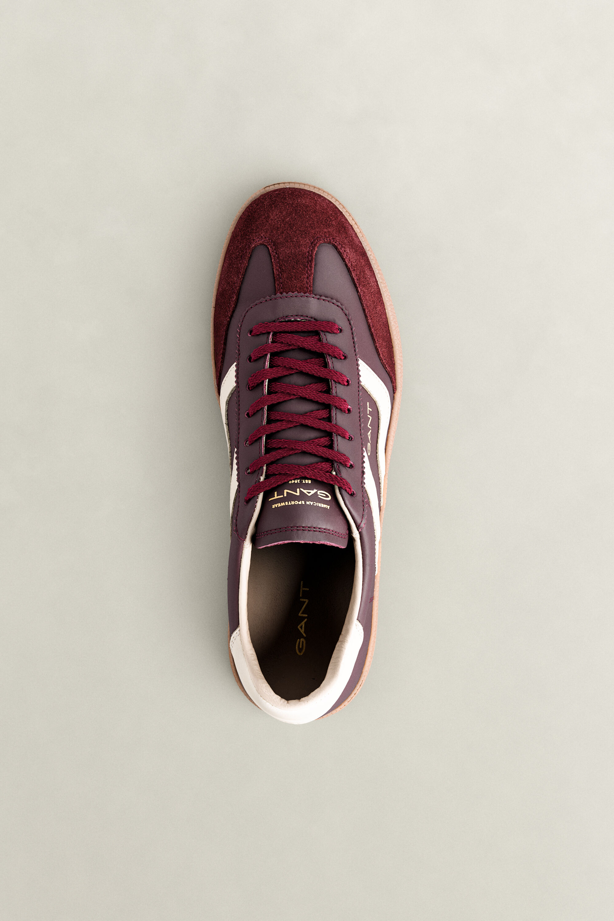 Cuzmo Sneaker aus Glatt- und Veloursleder