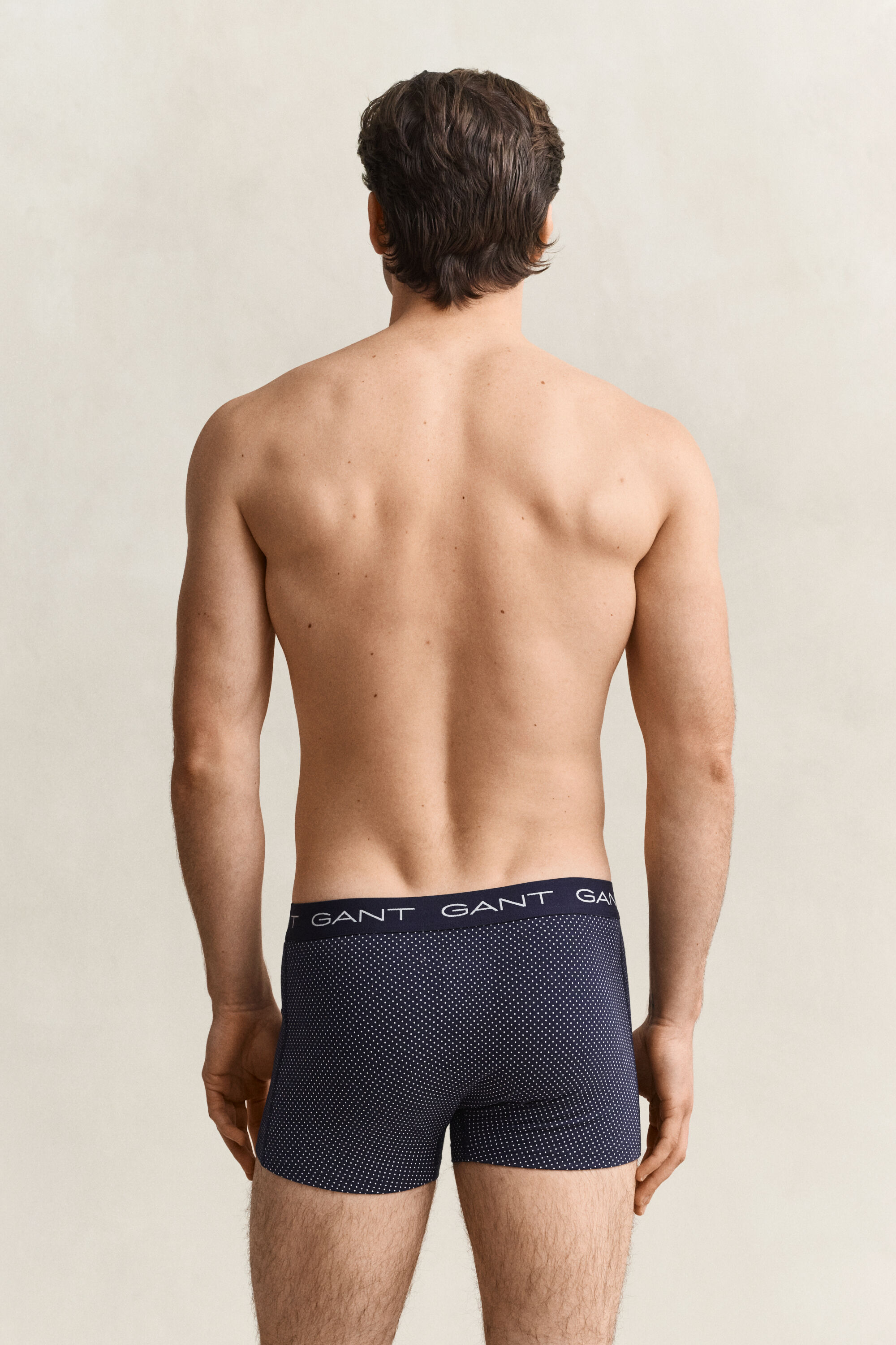 3er-Pack Boxershorts mit Punktmuster