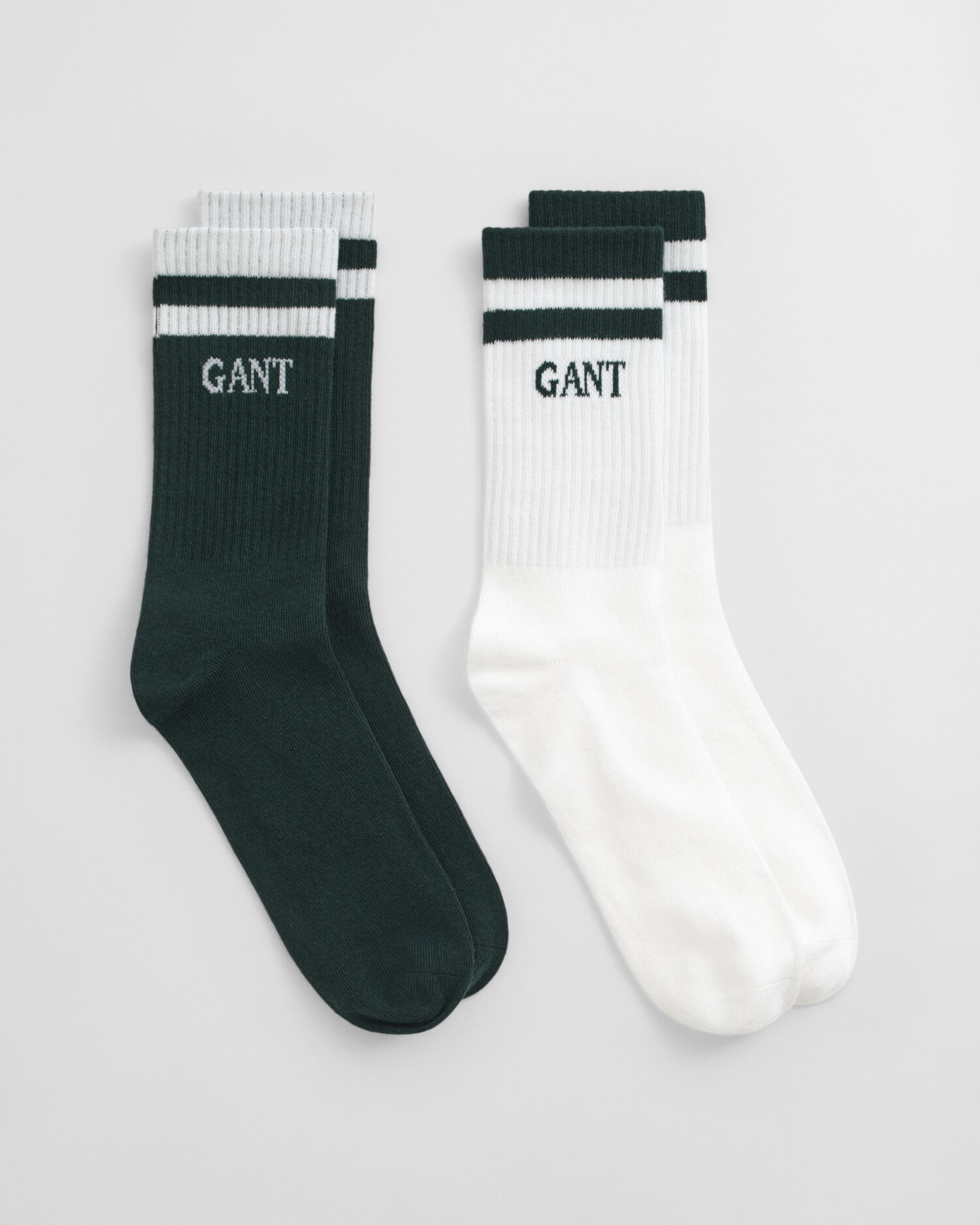 2er-Pack Gestreifte Sportsocken