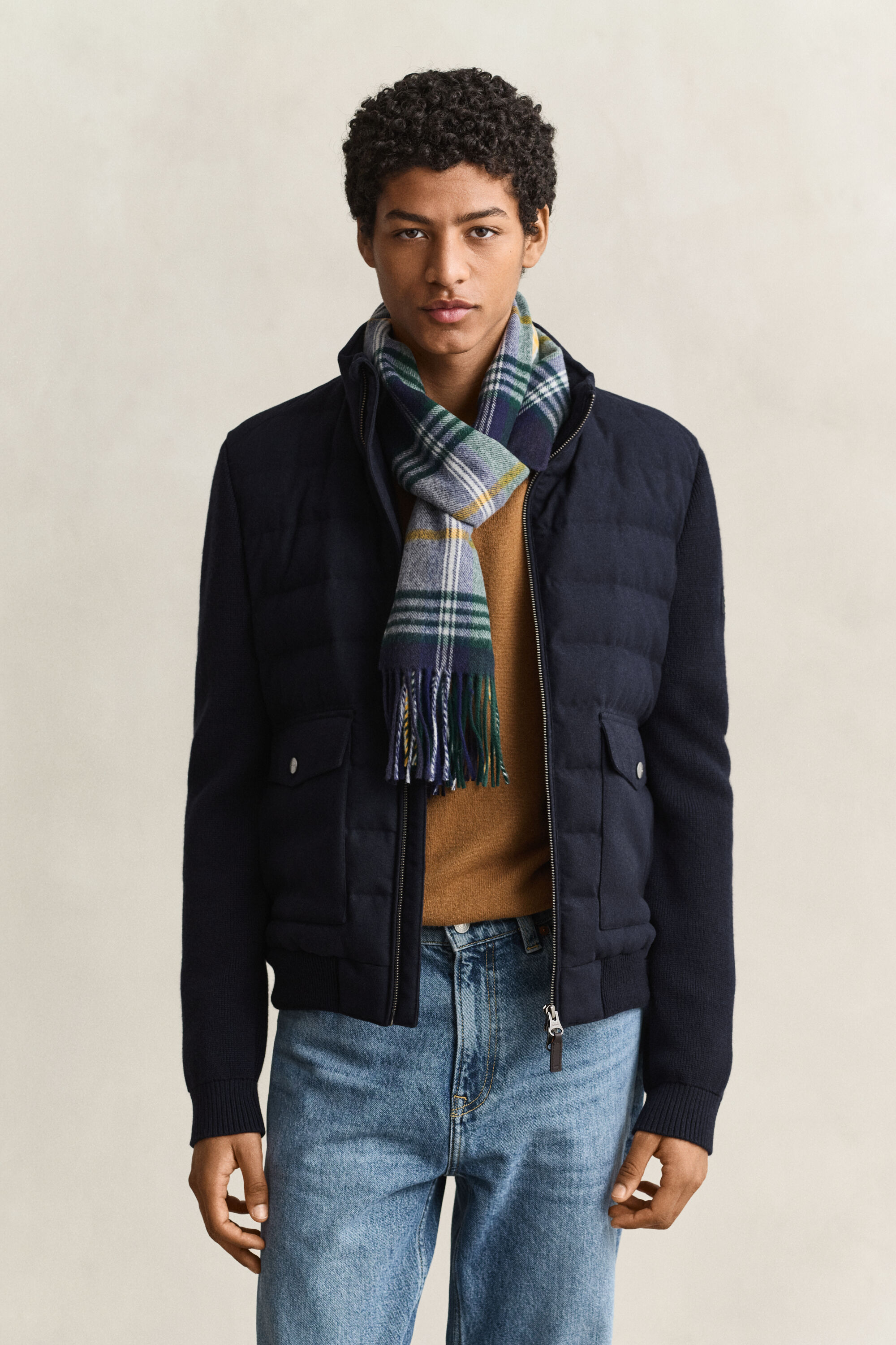 Hybride isolierte Flanelljacke