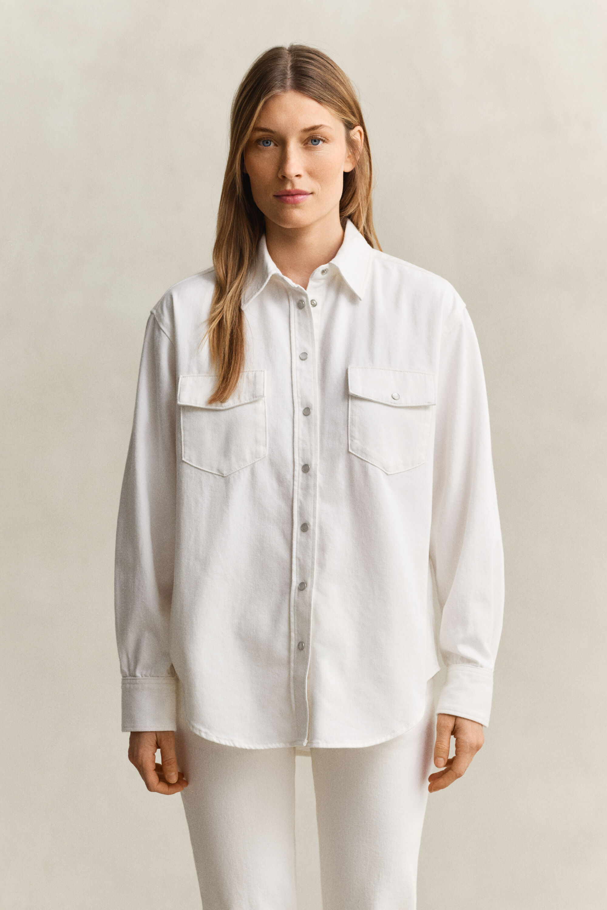 Jeansbluse