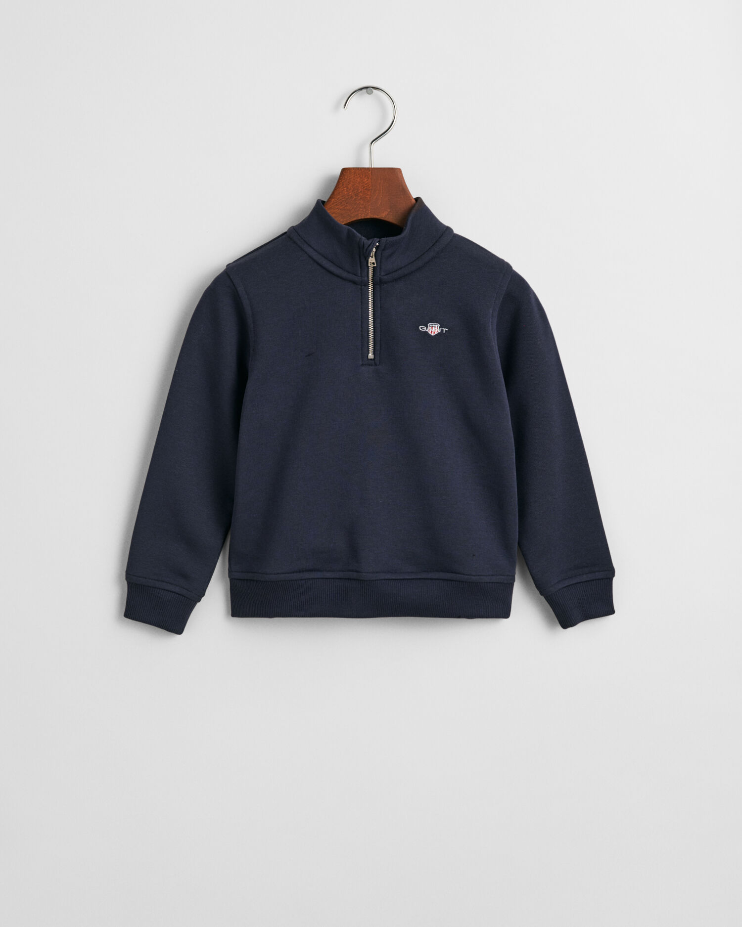 Kids Shield Sweatshirt mit Reißverschlusskragen