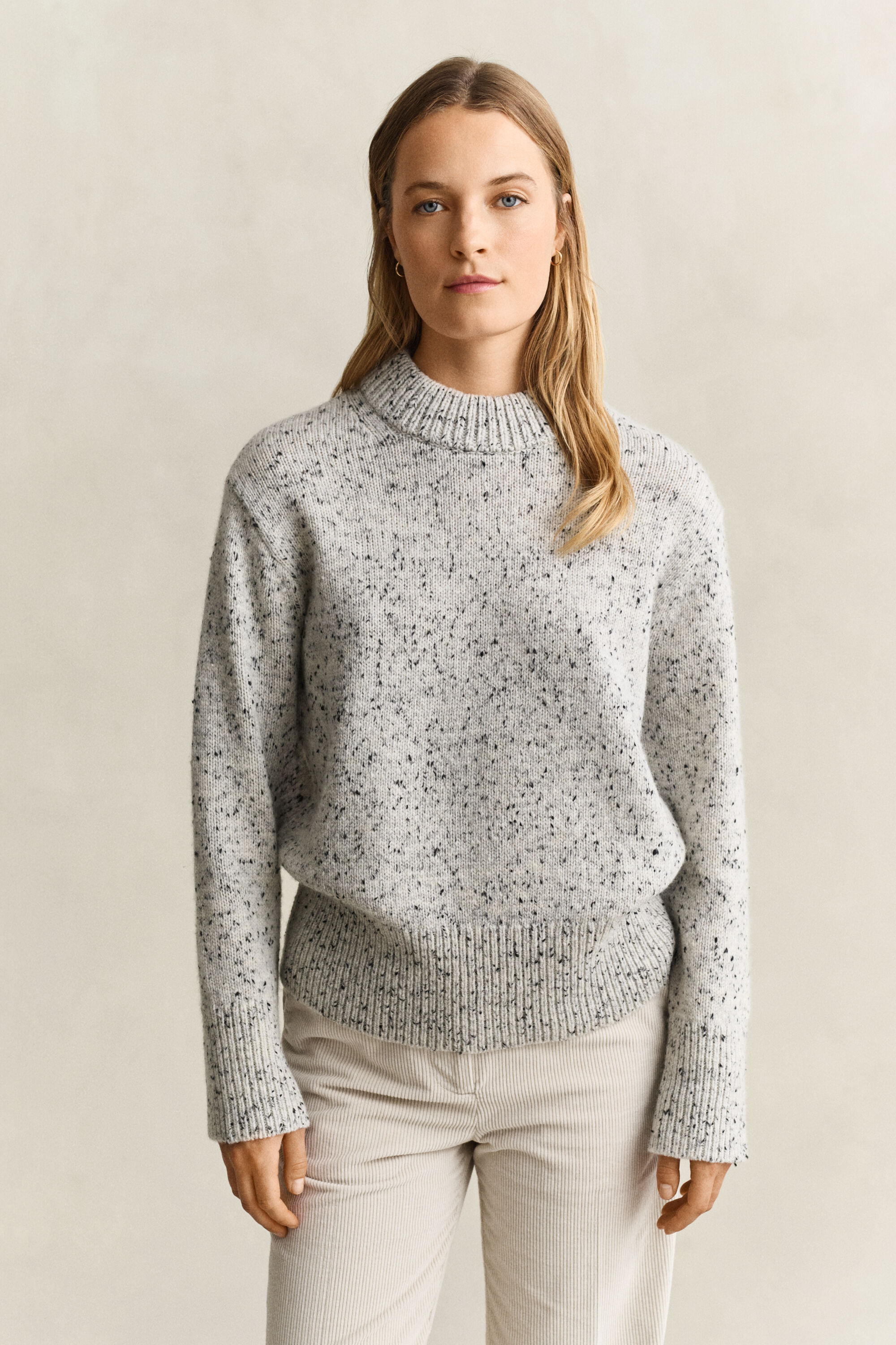 Pullover aus Wollmix mit Noppenstruktur