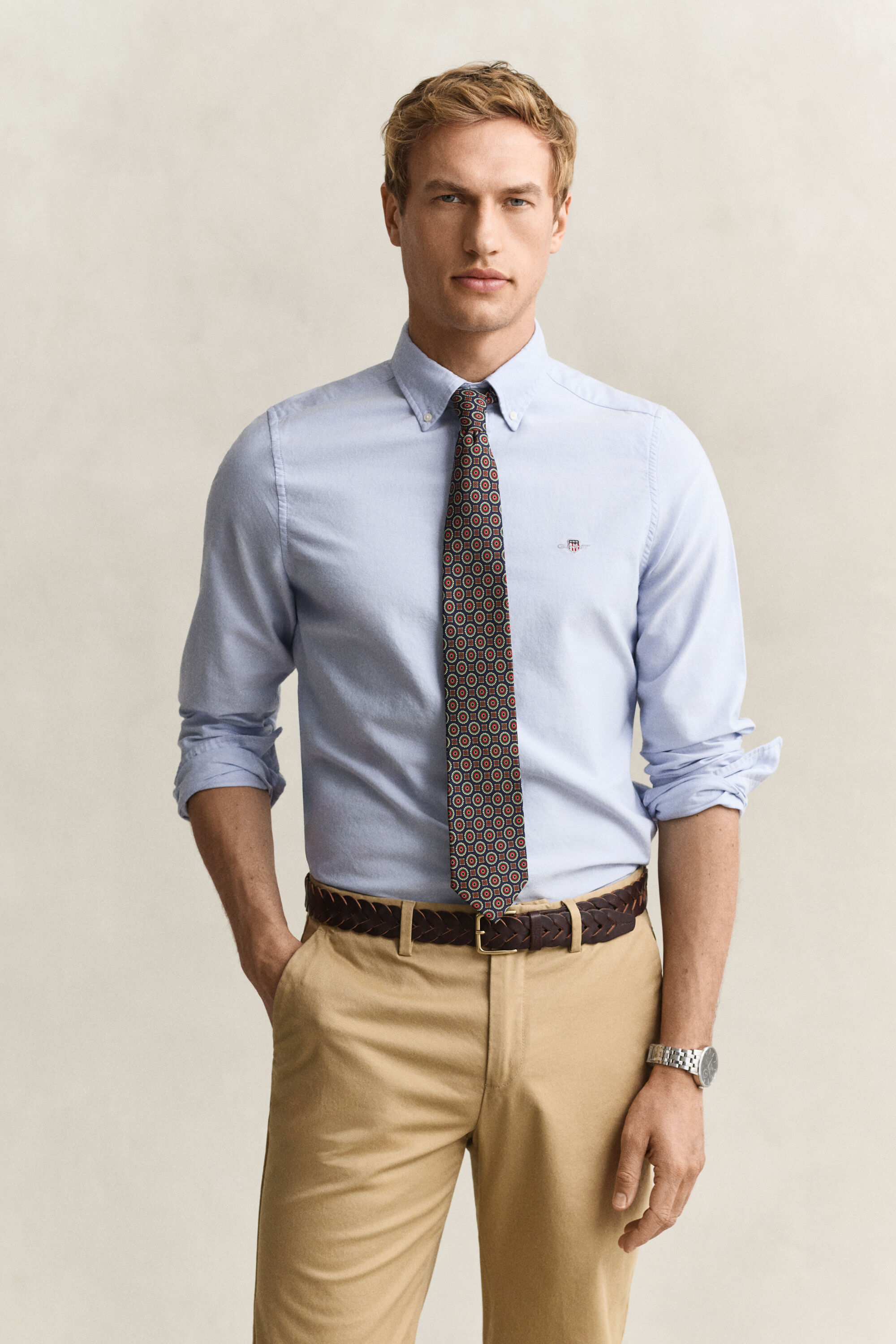 Slim Fit Classic Oxford-Hemd