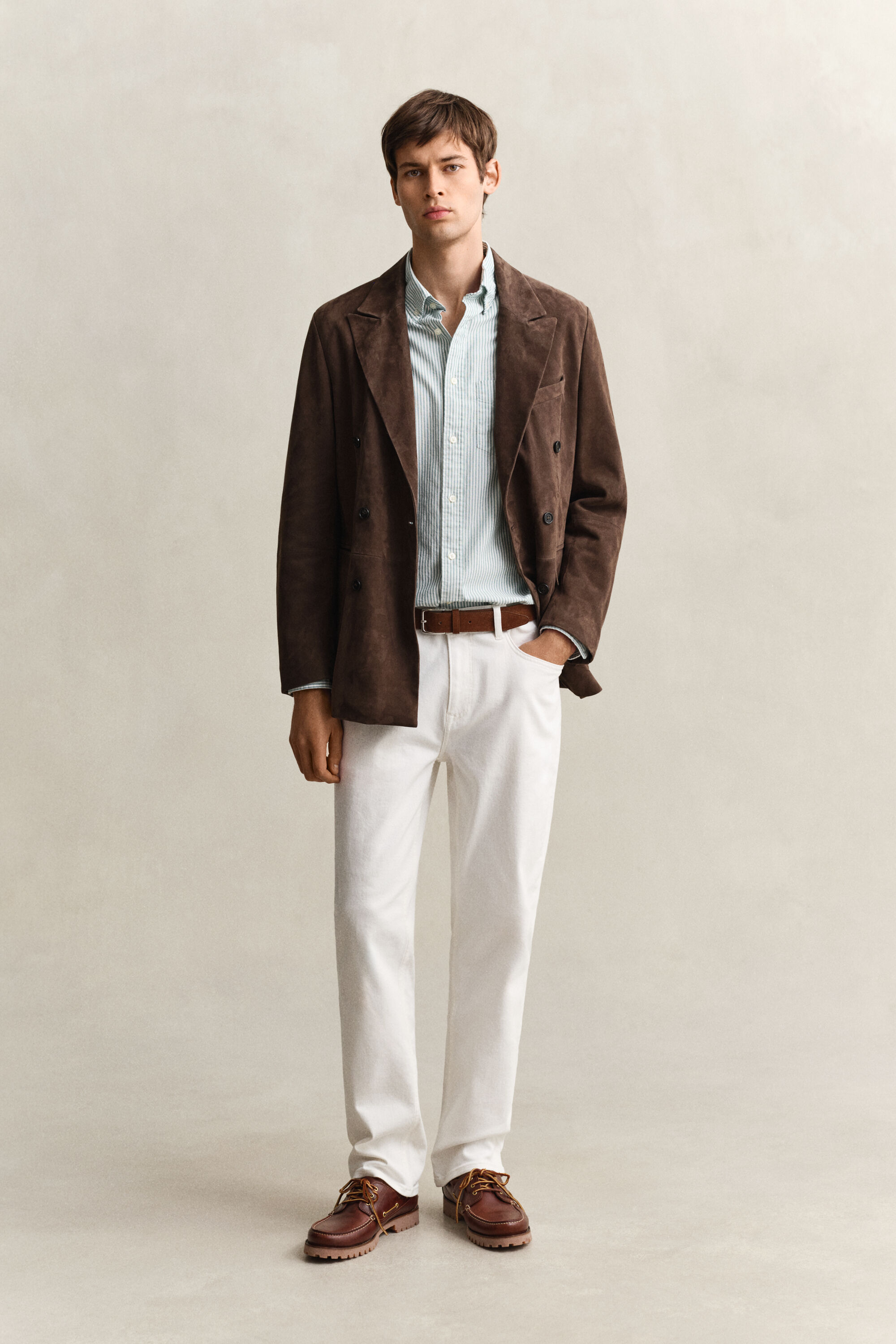 Banker Stripe Classic Oxford-Hemd