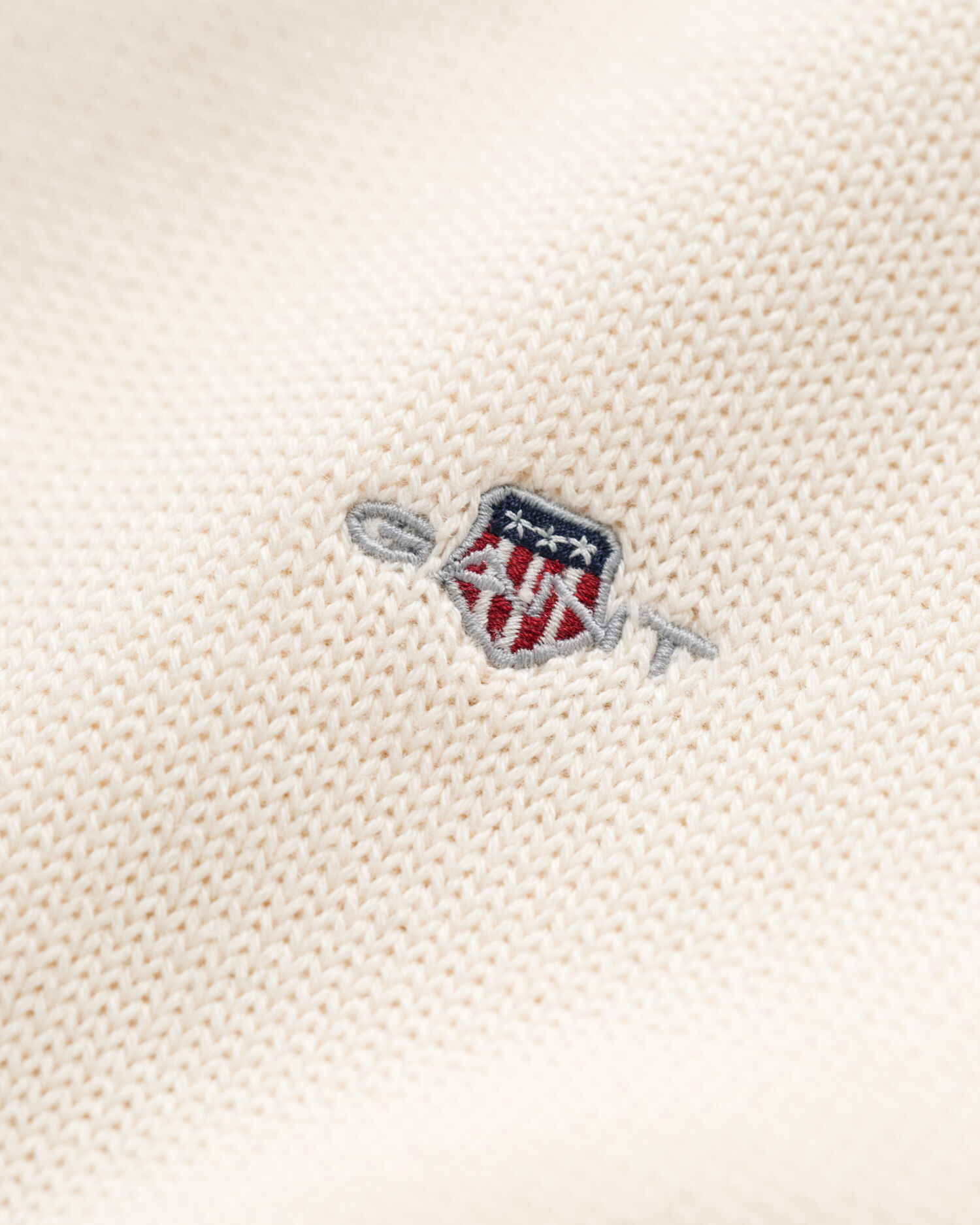 Klassischer Rundhalspullover aus Baumwolle