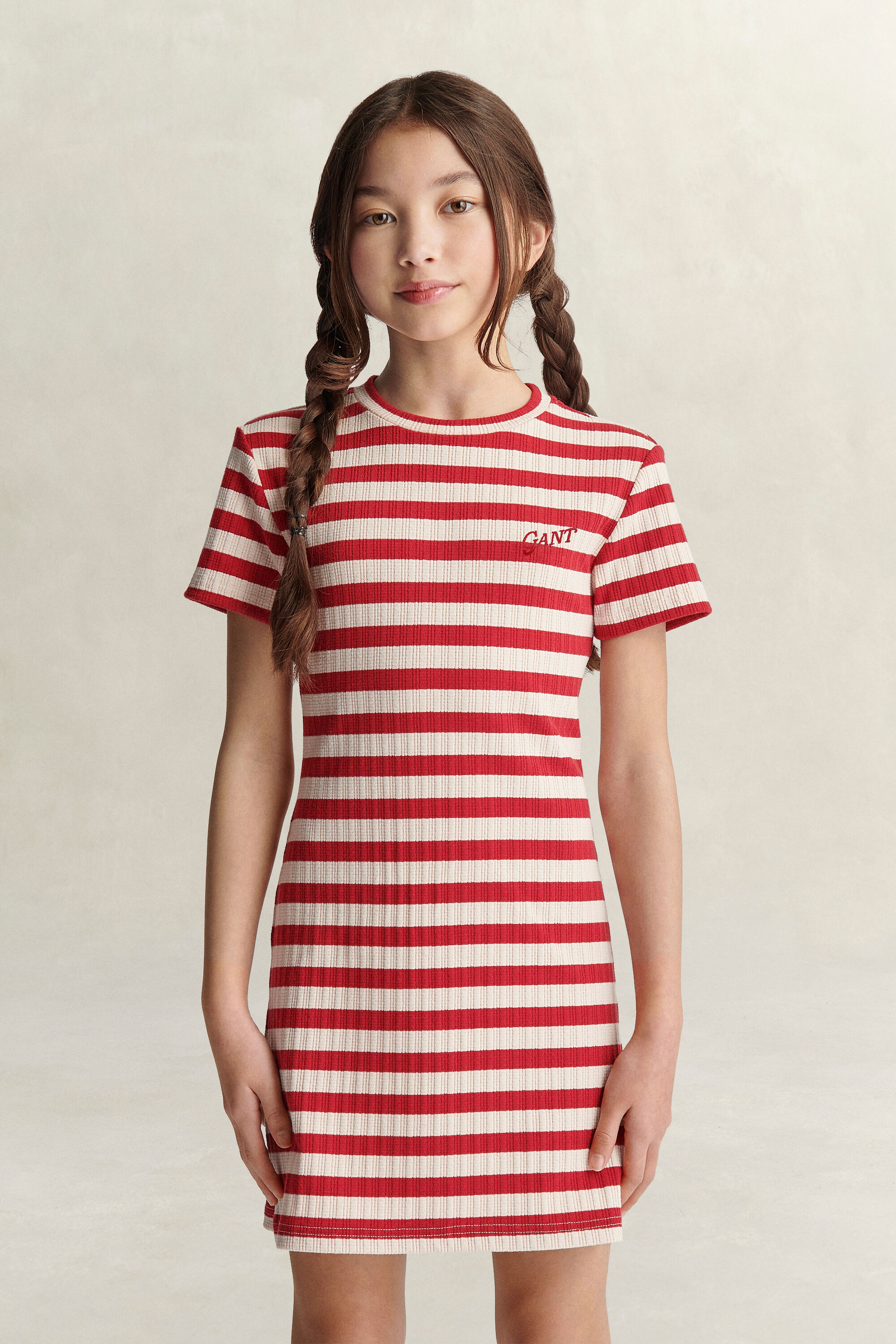 Teen Girls Kleid mit Streifen