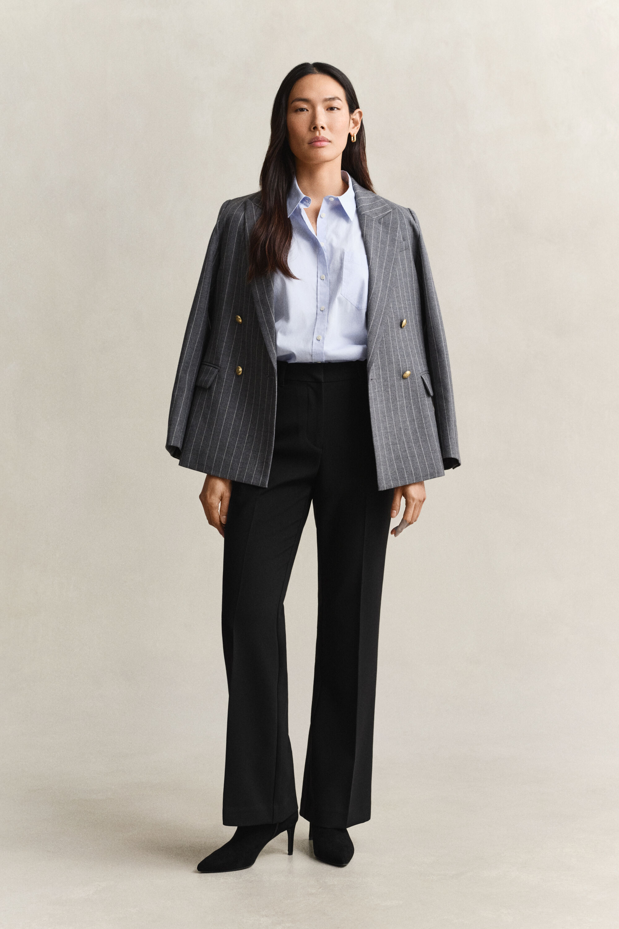 Ausgestelle Slim Fit Slacks