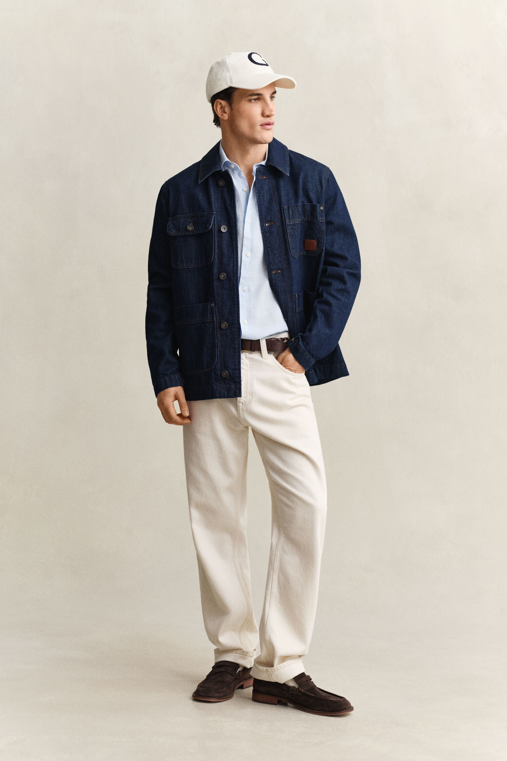 Kurzarmhemd aus Leinen