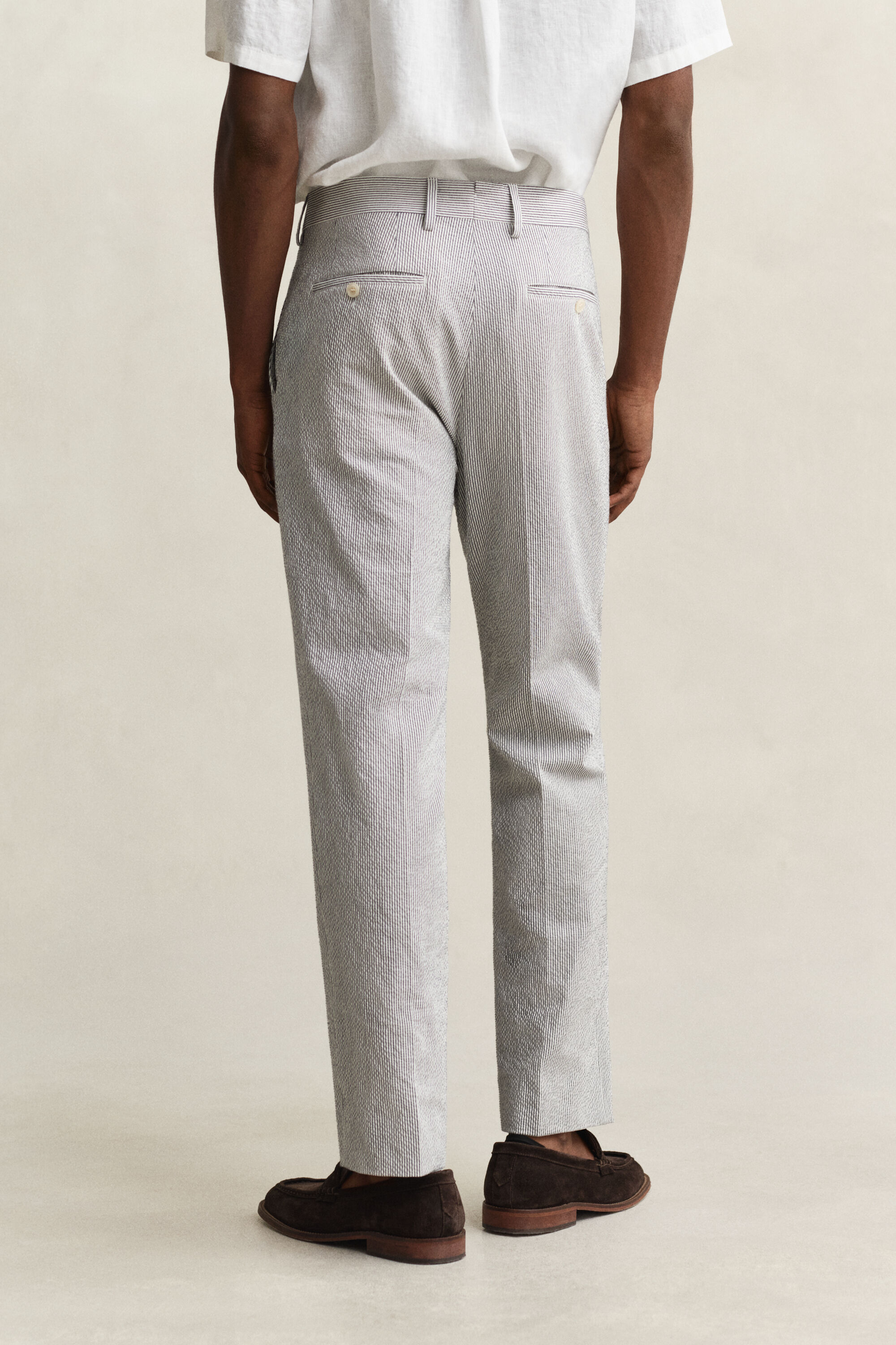 Seersucker Anzughose