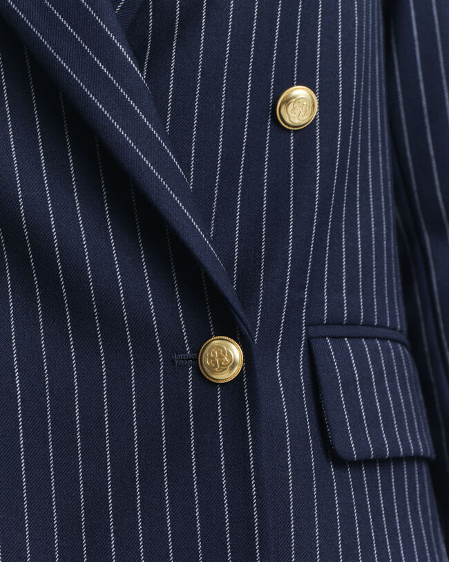 Regular Fit Pinstripe Club Blazer