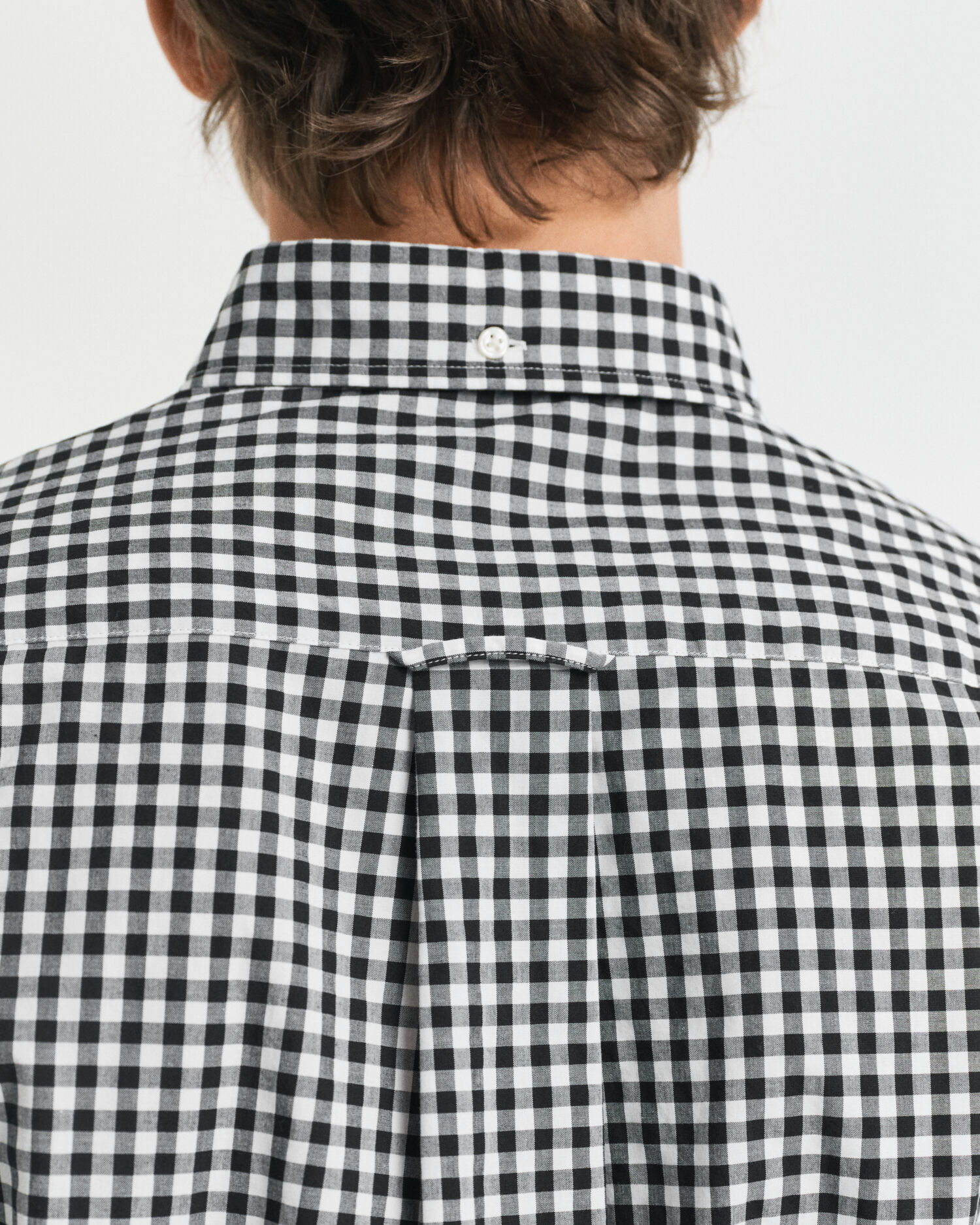 Regular Fit Classic Gingham Popeline Hemd