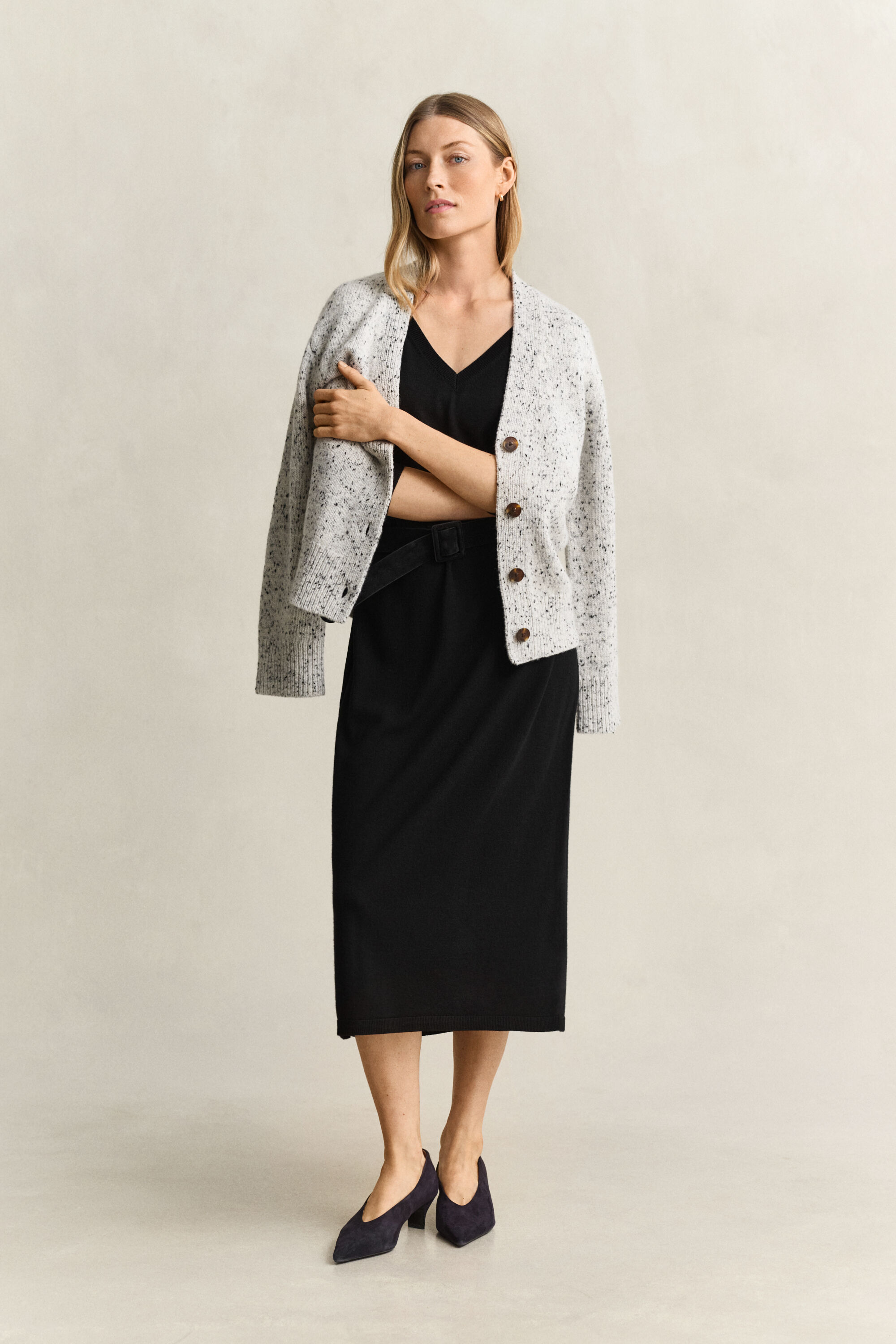 Kleid aus extrafeiner Merinowolle