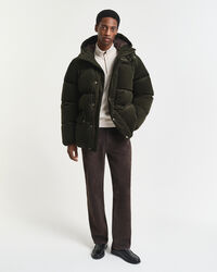 Sacker Rib Sweatshirt mit Rei&szlig;verschlusskragen