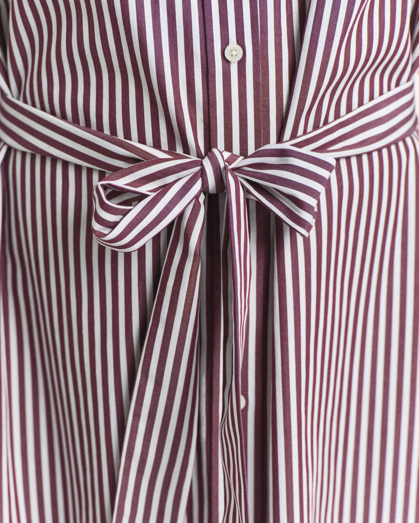 Classic Hemdblusenkleid aus Popeline mit G&uuml;rtel