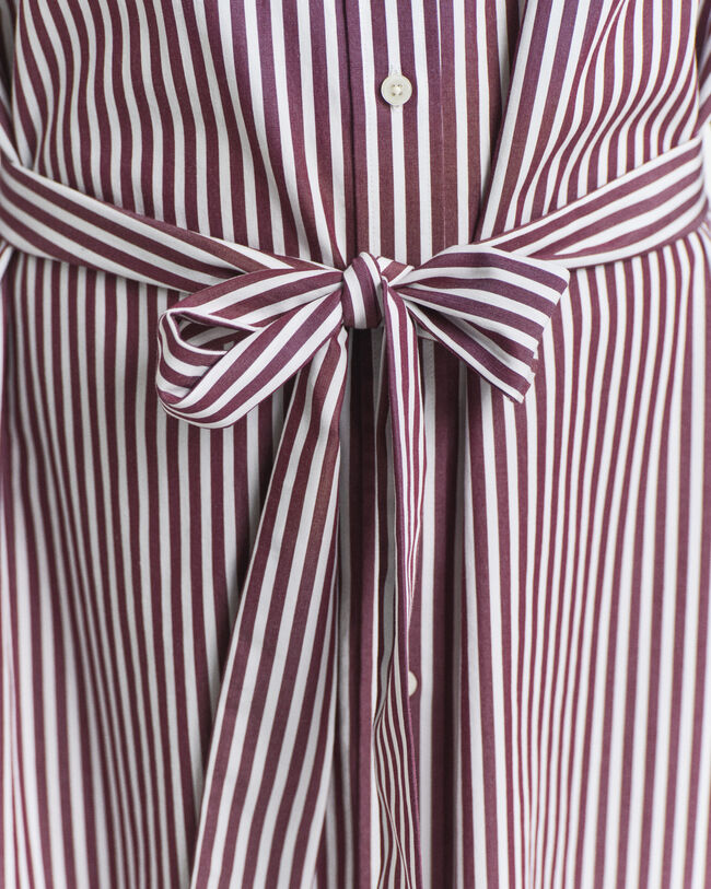 Classic Hemdblusenkleid aus Popeline mit G&uuml;rtel