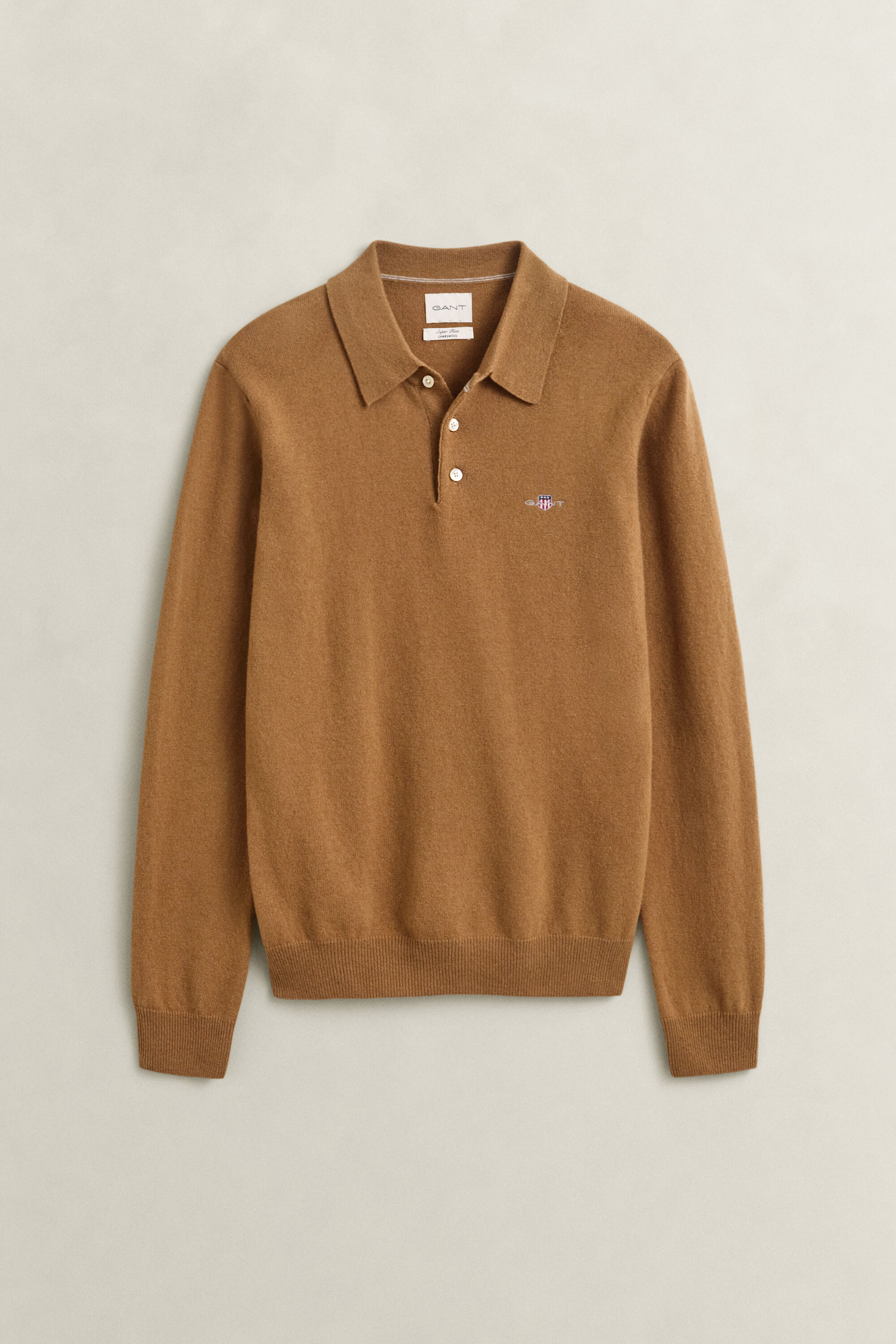 Superfine Lambswool Polopullover