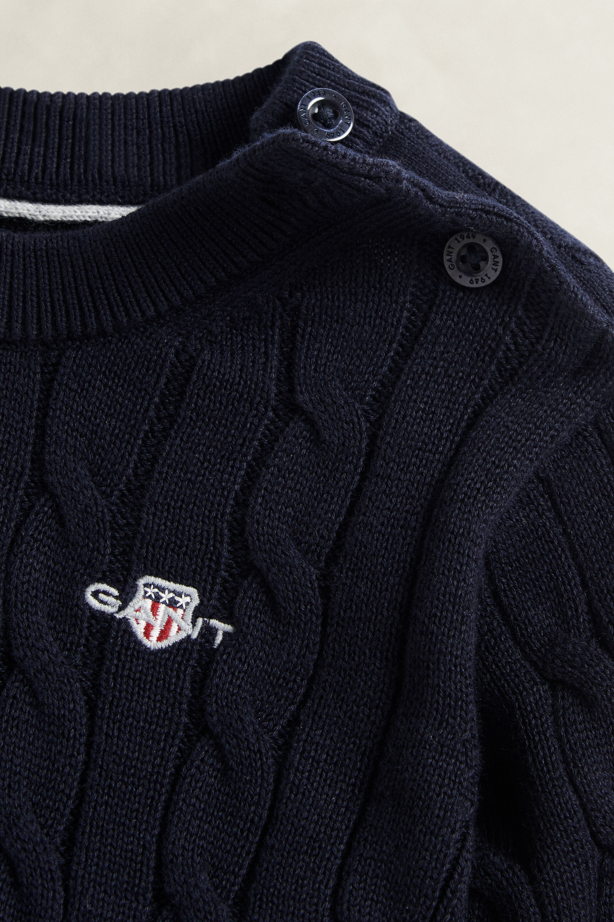 Boys Shield Zopfstrick Pullover