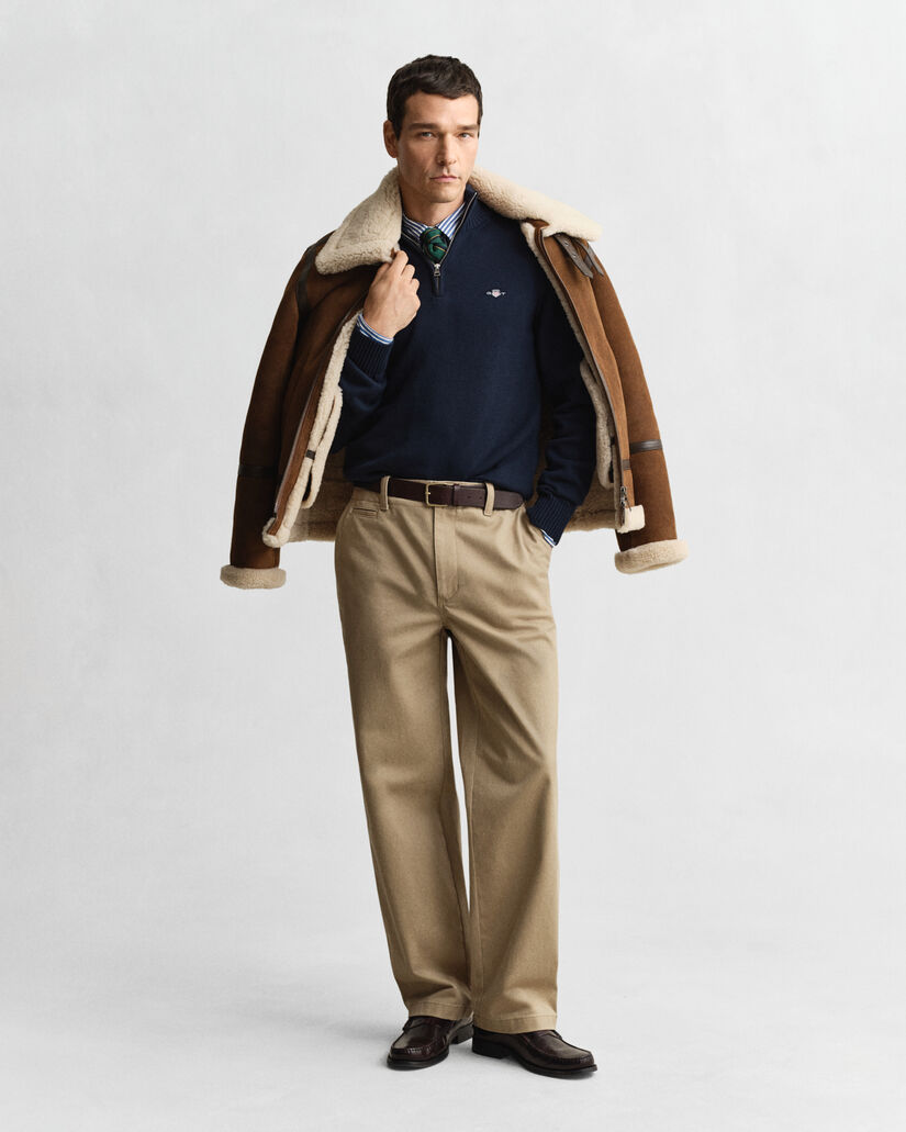 Casual Troyer aus Baumwolle