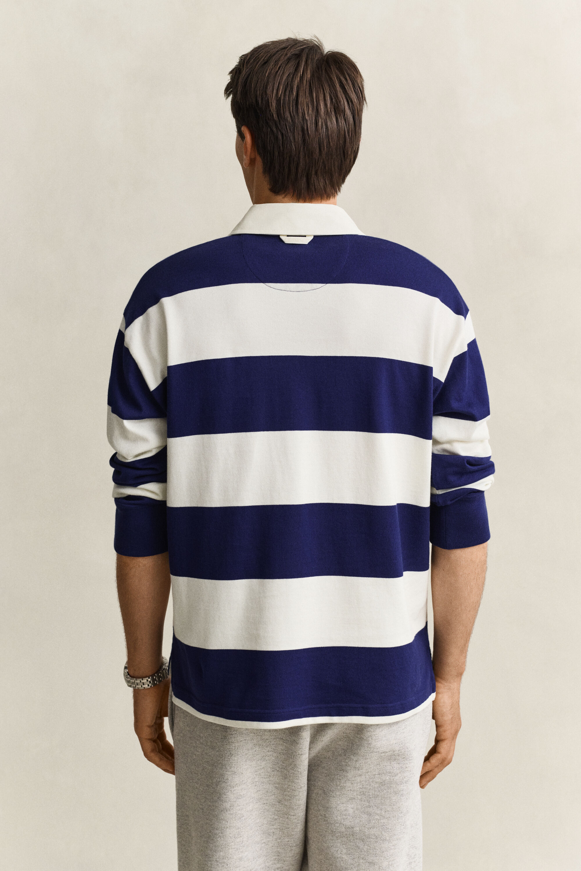 Gant x Yale Heavy Rugger mit Streifen