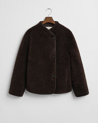 Jacke aus Shearling-Imitat