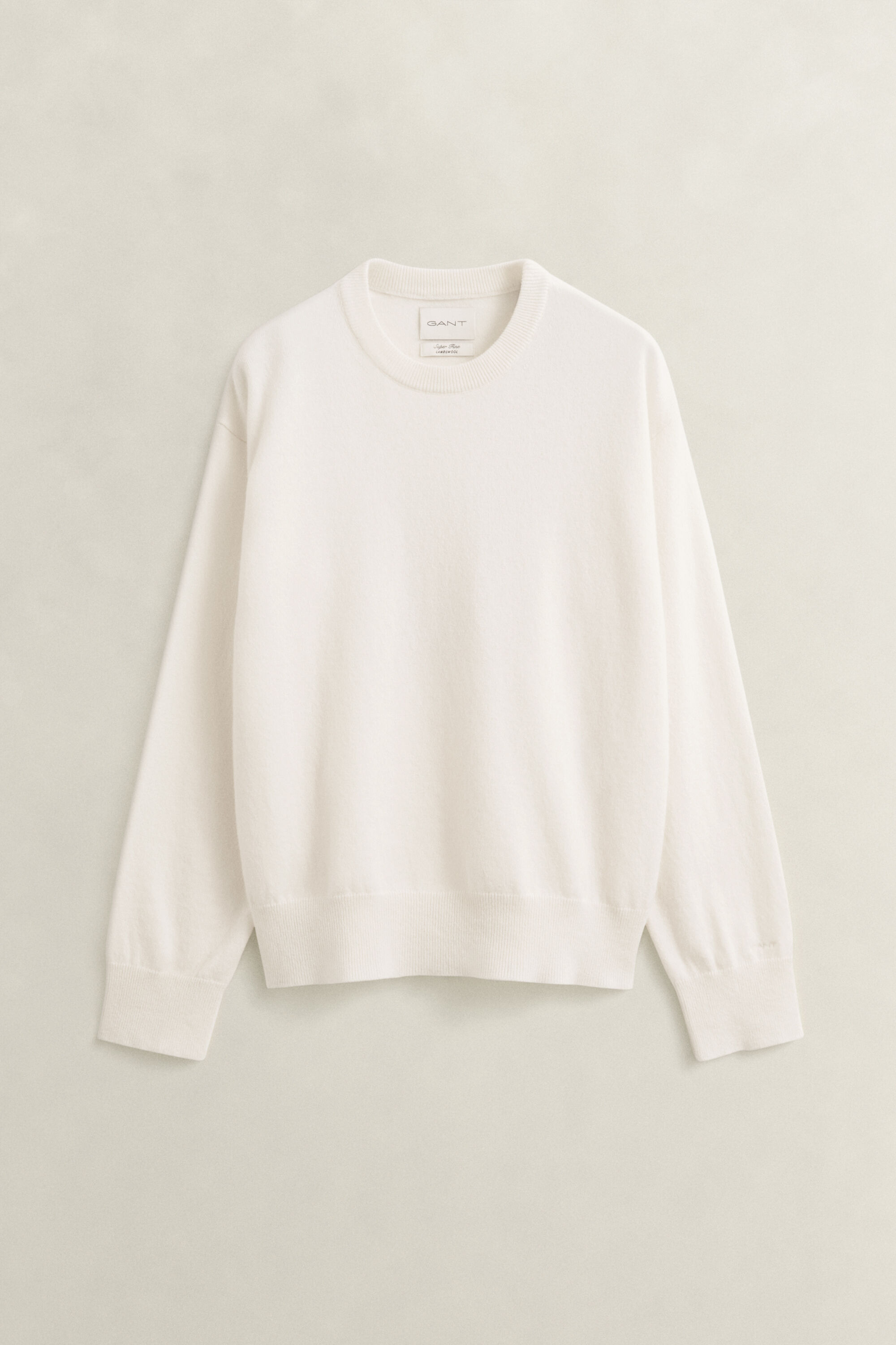 Superfine Lambswool Rundhalspullover